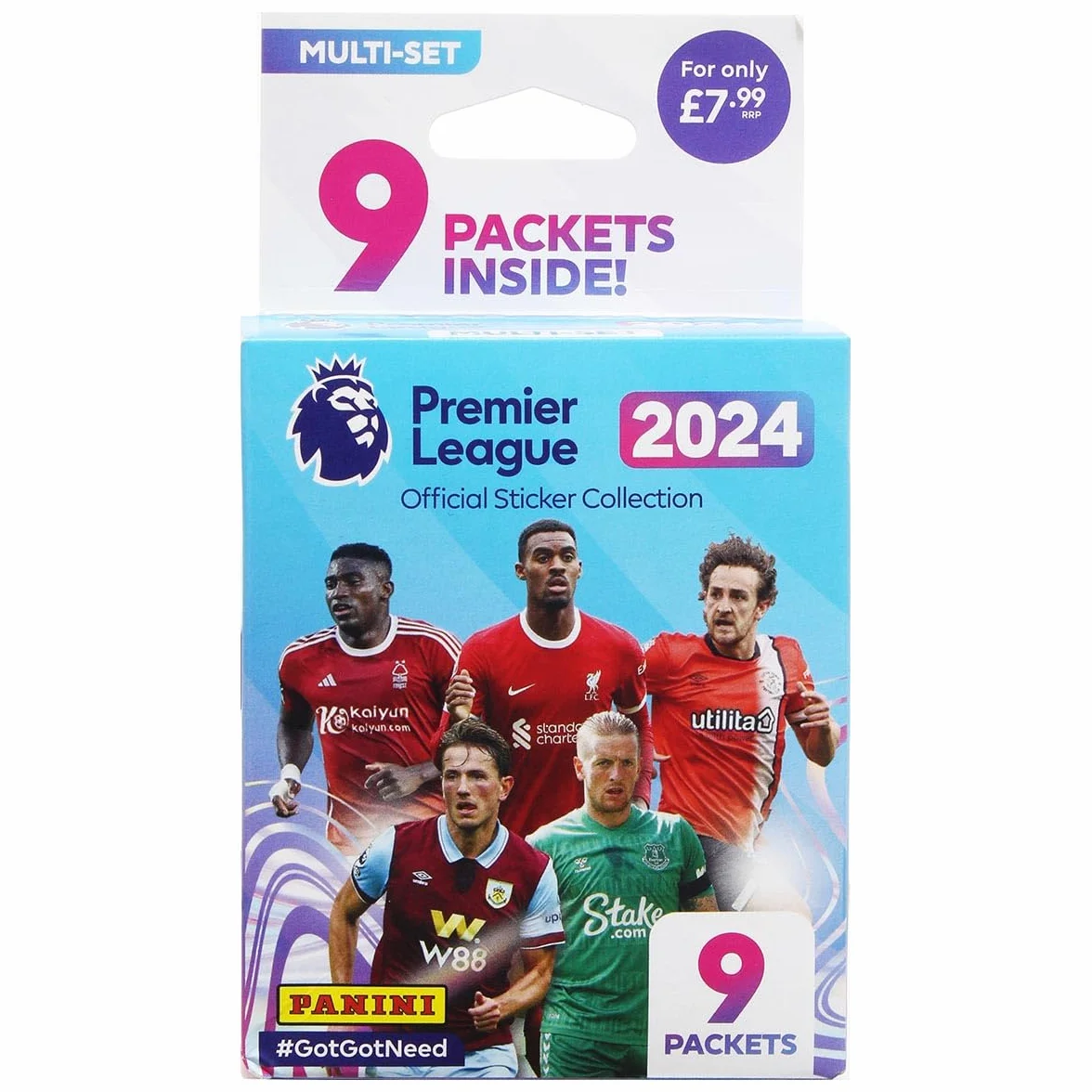 Kolekcja naklejek Premier League 2023/24 Multiset