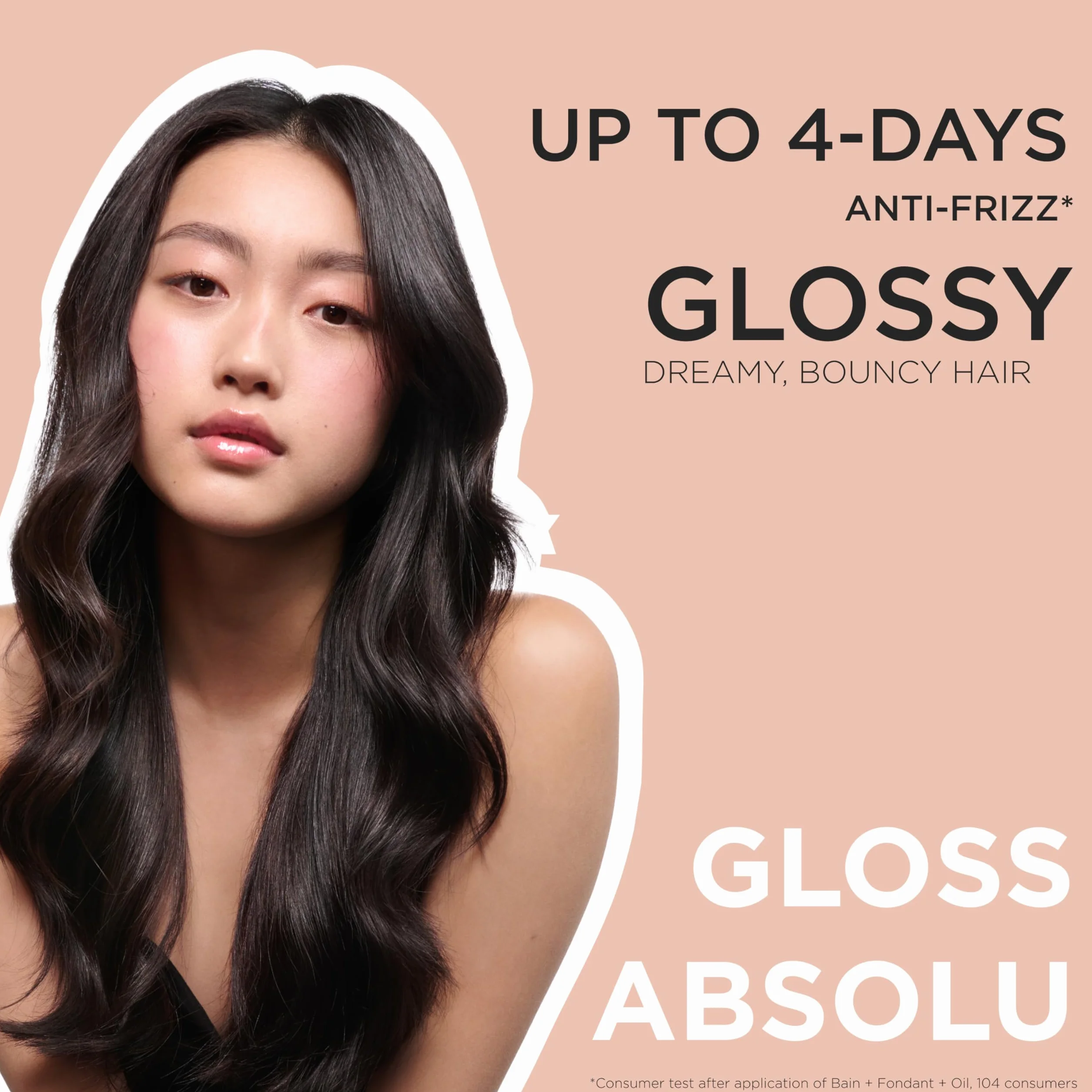 Kérastase Gloss Absolu Insta Glaze, odżywka wzmacniająca połysk do długich włosów, z kwasem glikolowym, kwasem hialuronowym i dziką różą w oleju, 250ml