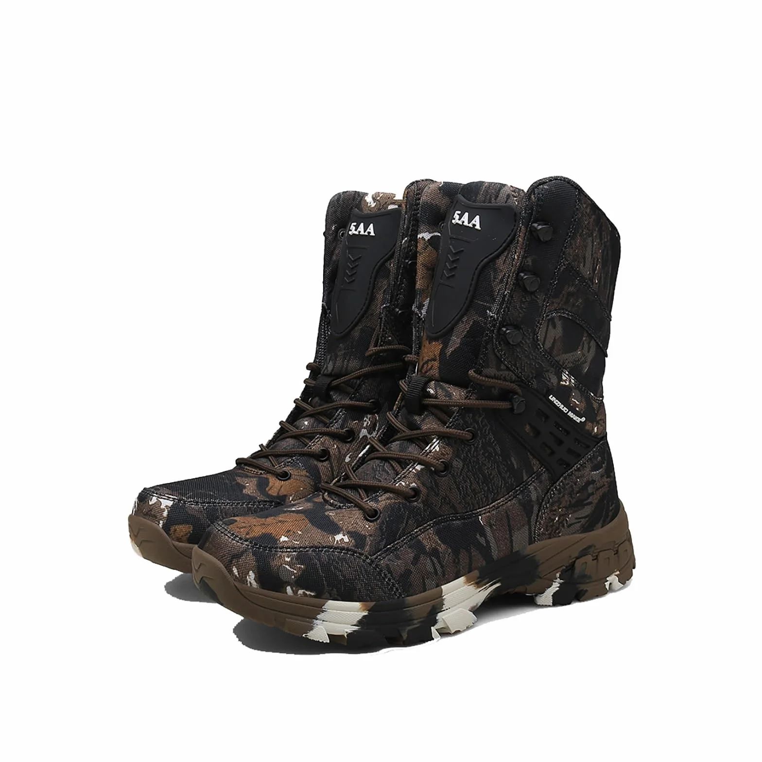 Wysokie buty taktyczne w kolorze kamuflażowym, wodoodporne, antypoślizgowe taktyczne buty turystyczne na zewnątrz, lekkie buty wojskowe armii, do pustynnych butów taktycznych