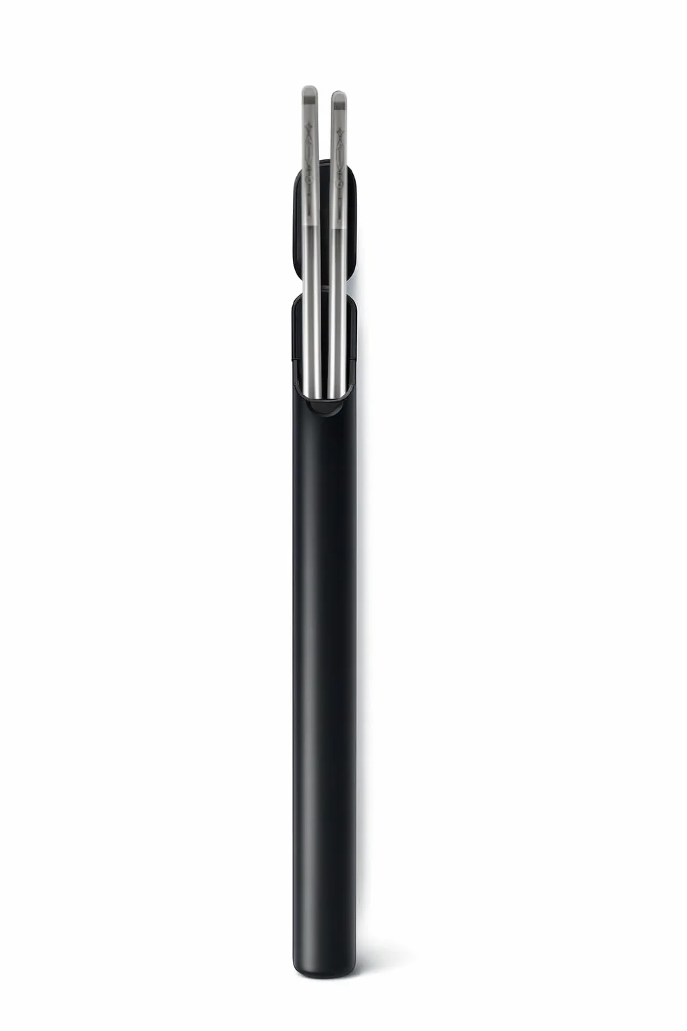 Pałeczki wielokrotnego użytku ze stali nierdzewnej 316L – 1 para 24 cm, nadają się do mycia w zmywarce, metalowe pałeczki do chopstick z etui do sushi i kuchni azjatyckiej