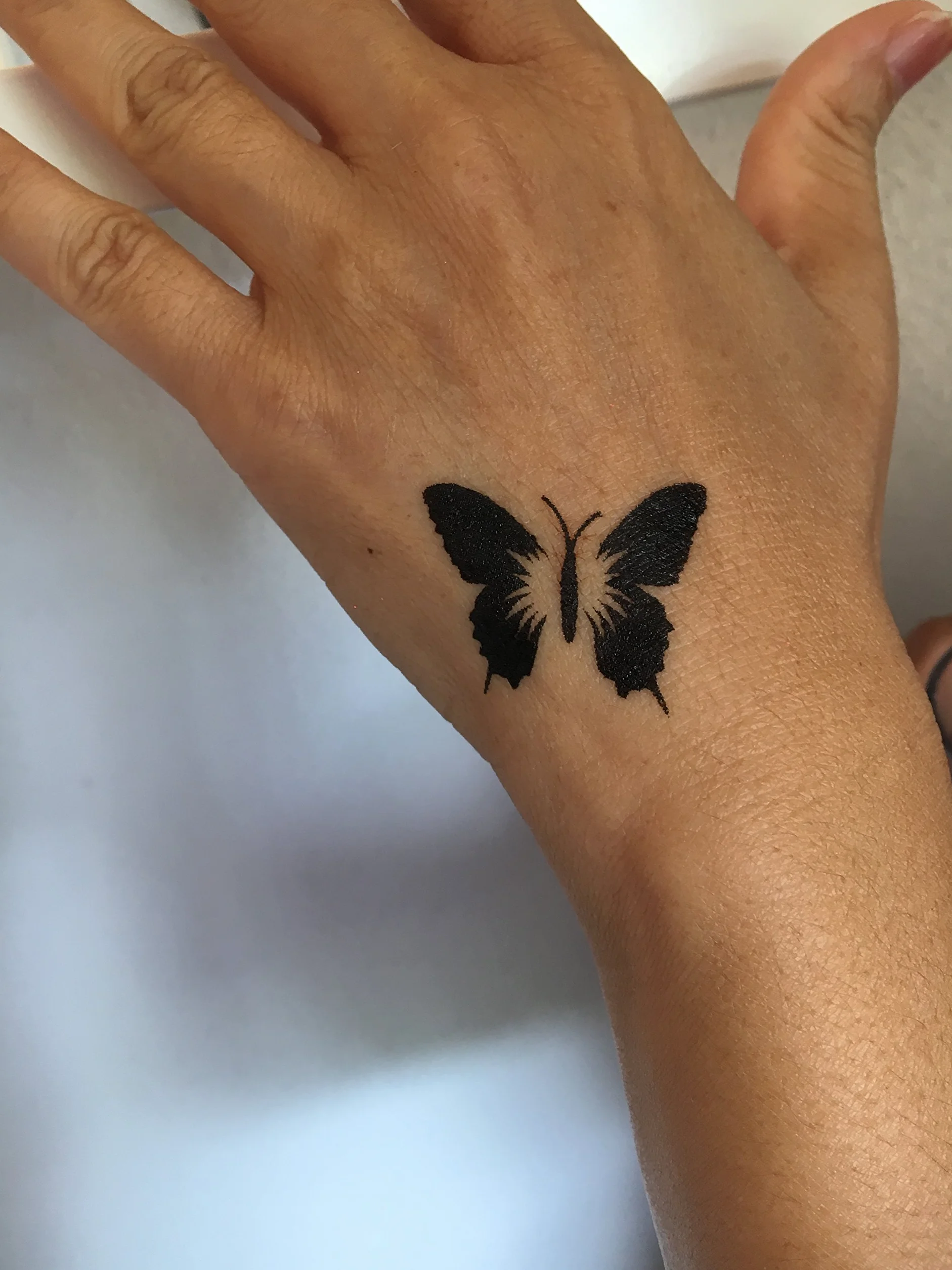 Szablony do tatuażu Henna 10 arkuszy zestaw