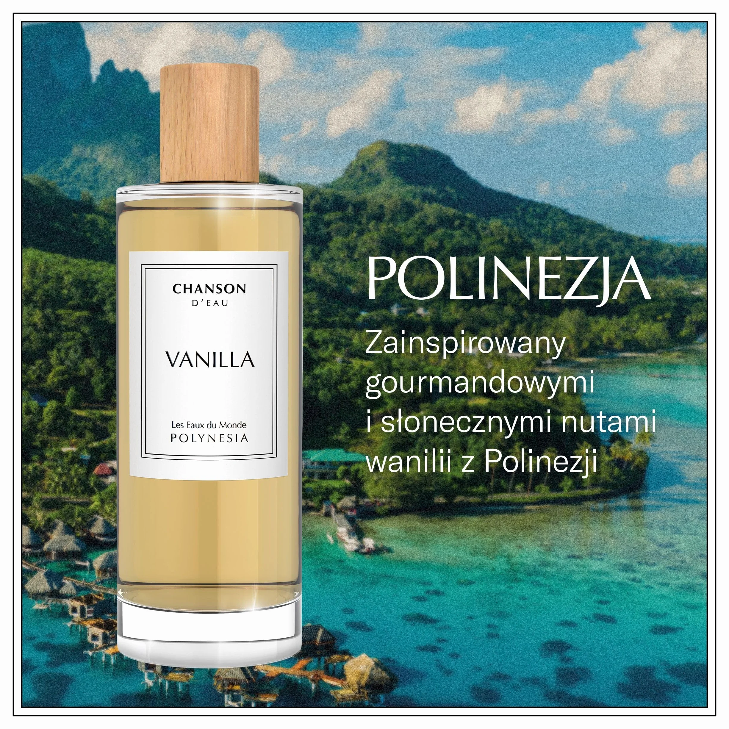 Chanson d’Eau Vanilla woda toaletowa dla kobiet o słodkim waniliowym zapachu, 100 ml