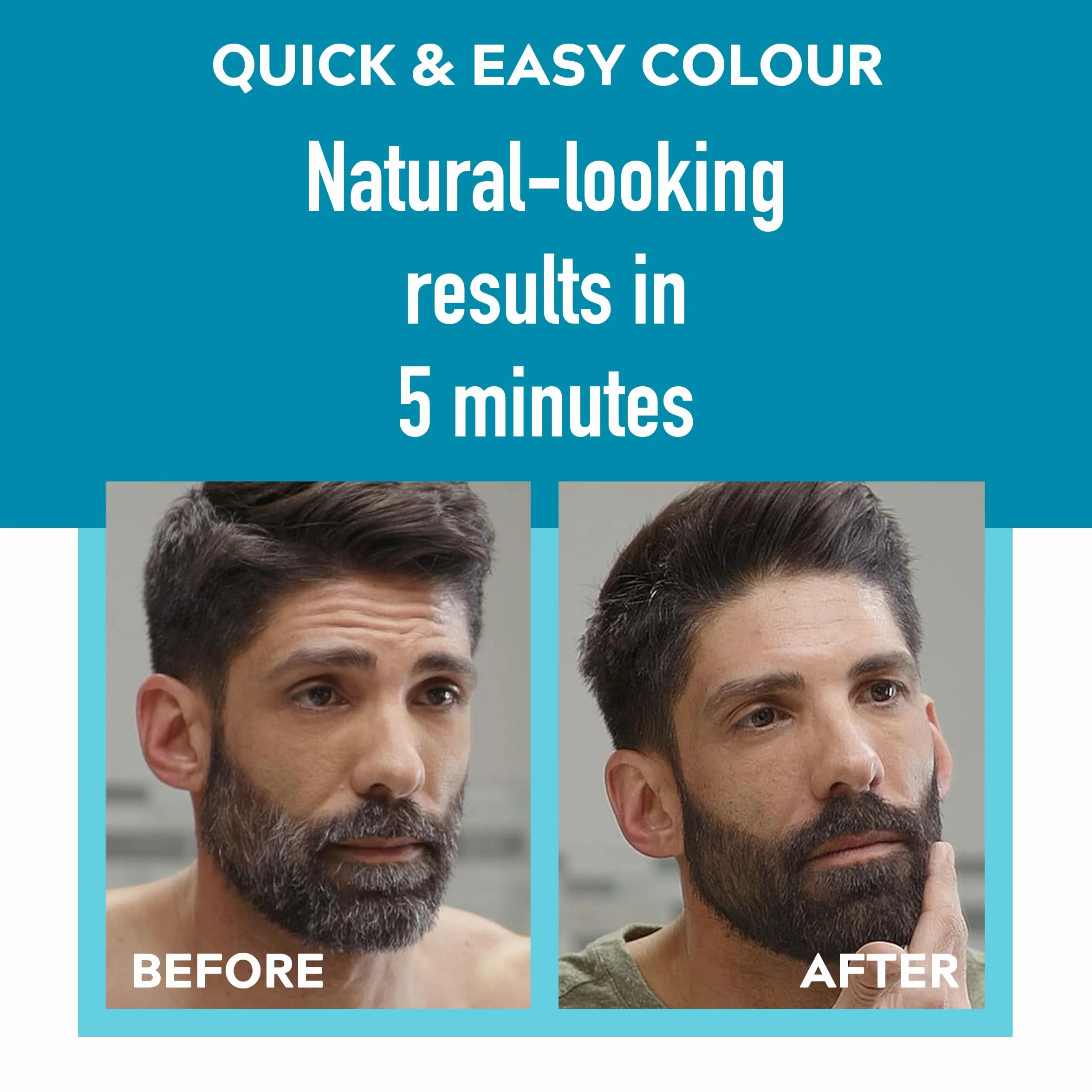 Just for men Beard Medium Brown, 1 Kawałek