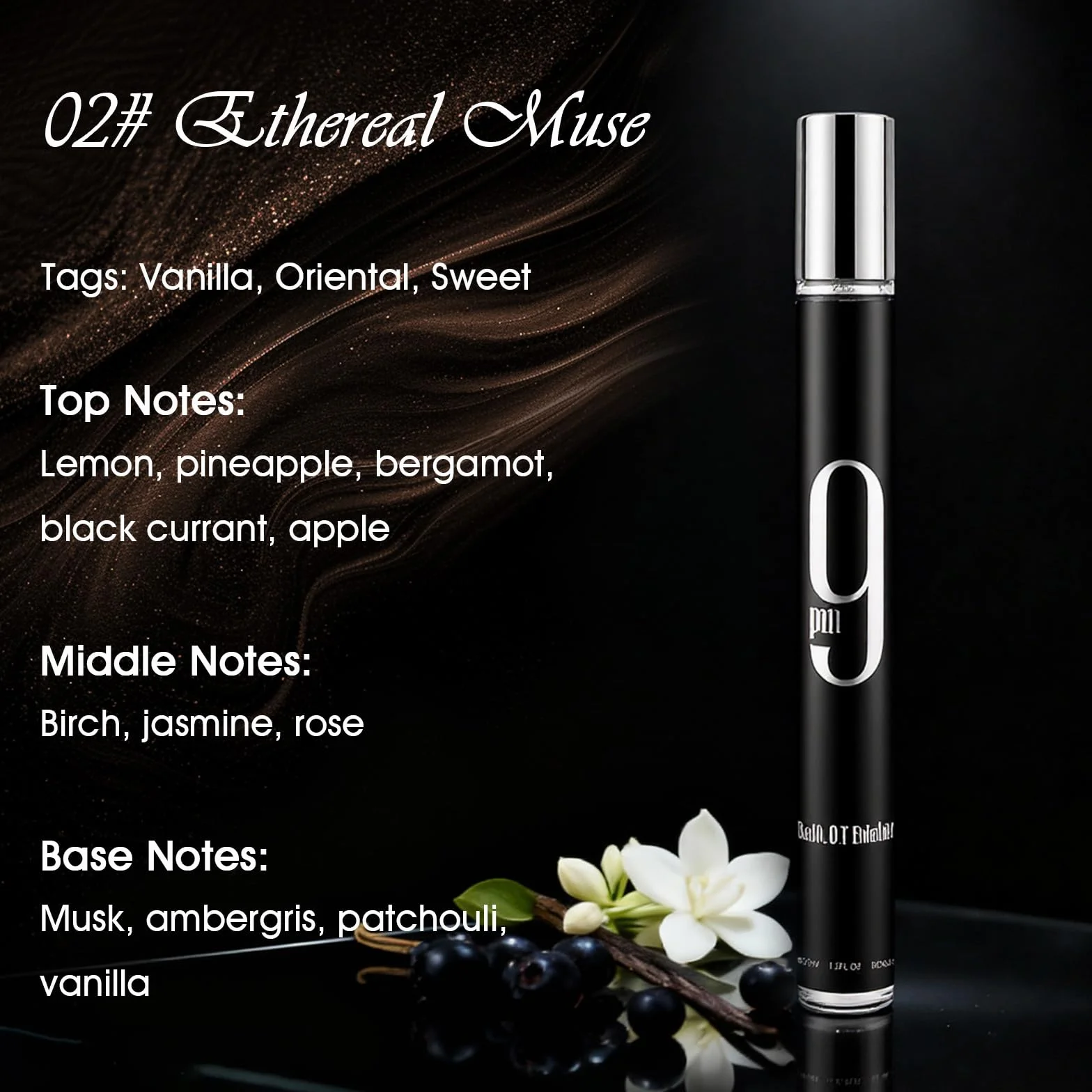 Perfumy męskie prezent dla mężczyzn, 4 sztuki, woda toaletowa dla mężczyzn z paczulą, cynamonem, wanilią, zmysłowa i pewna siebie, zapach na każdy dzień, prezent na urodziny, Walentynki, Boże