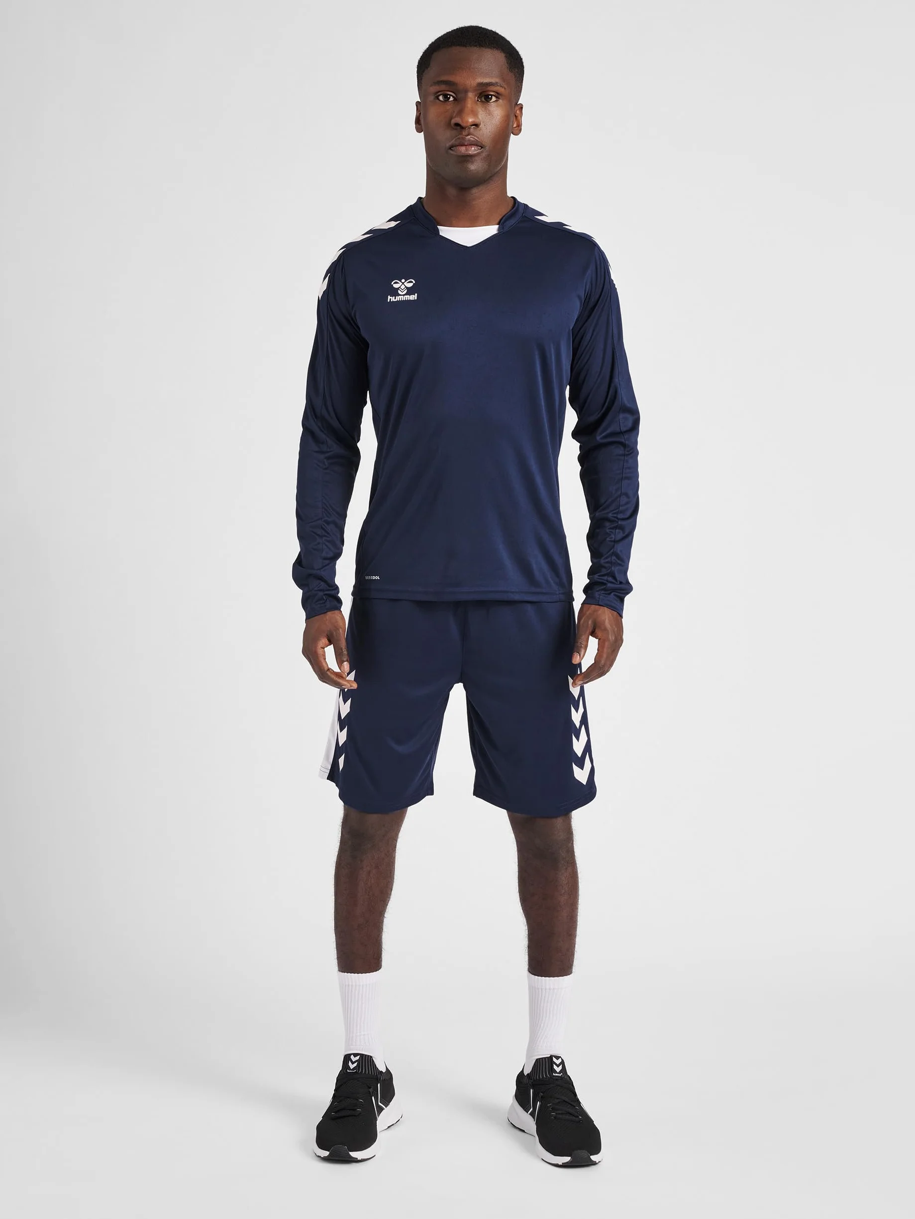hummel Bluzka Mężczyźni Hmlcore Xk Poly Jersey L/S