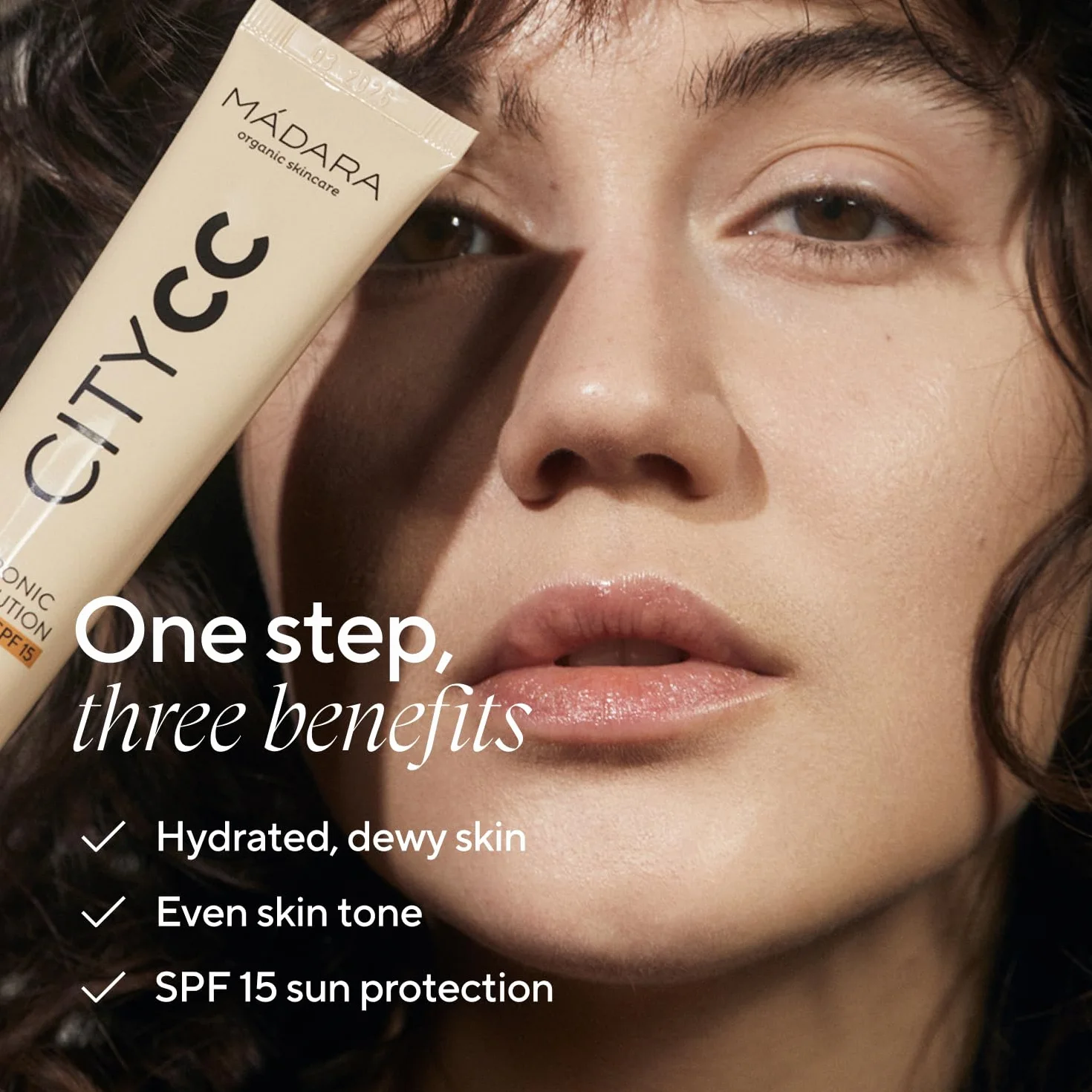MÁDARA City CC Krem CC Anti-Pollution SPF15 JASNY BEŻ 40ml Organiczna pielęgnacja skóry