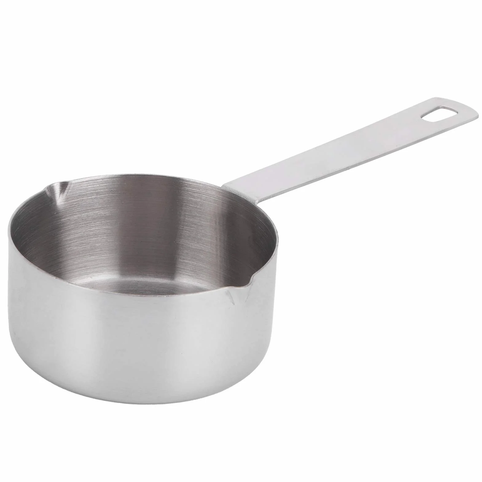 Nikou Zestaw łyżek pomiarowych i kubków ze stali nierdzewnej 304, 1/4 kubka (60 ml) z wagą, przyborami kuchennymi, idealna do kawy, pieczenia i gotowania