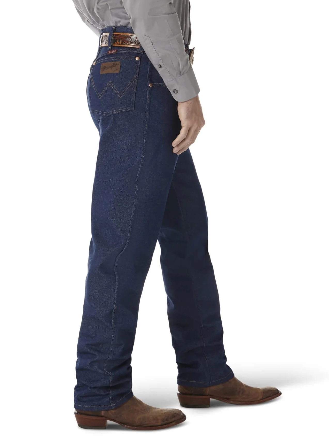 Wrangler Męskie dżinsy kowbojskie o luźnym kroju