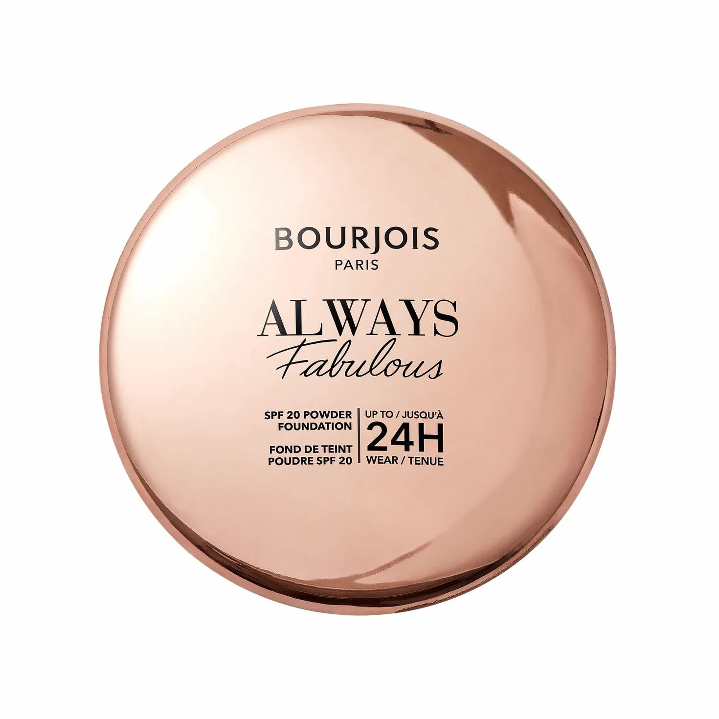 Bourjois Always Fabulous matujący puder z filtrem SPF20 nr 125 Ivory, 7g