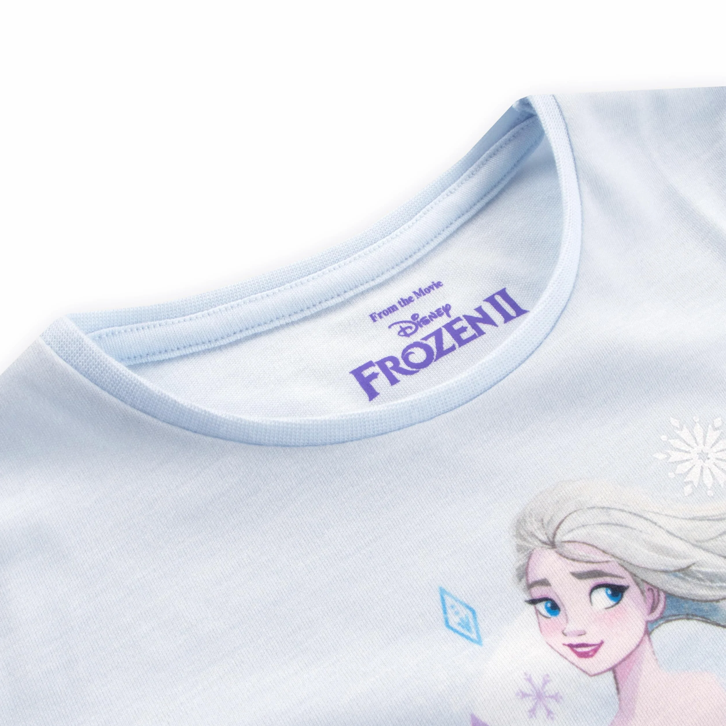 Koszula nocna Disney Kraina Lodu | Koszula nocna z krótkim rękawem Elsa Princess dla dziewczynek | Wiek od 18 miesięcy do 10 lat