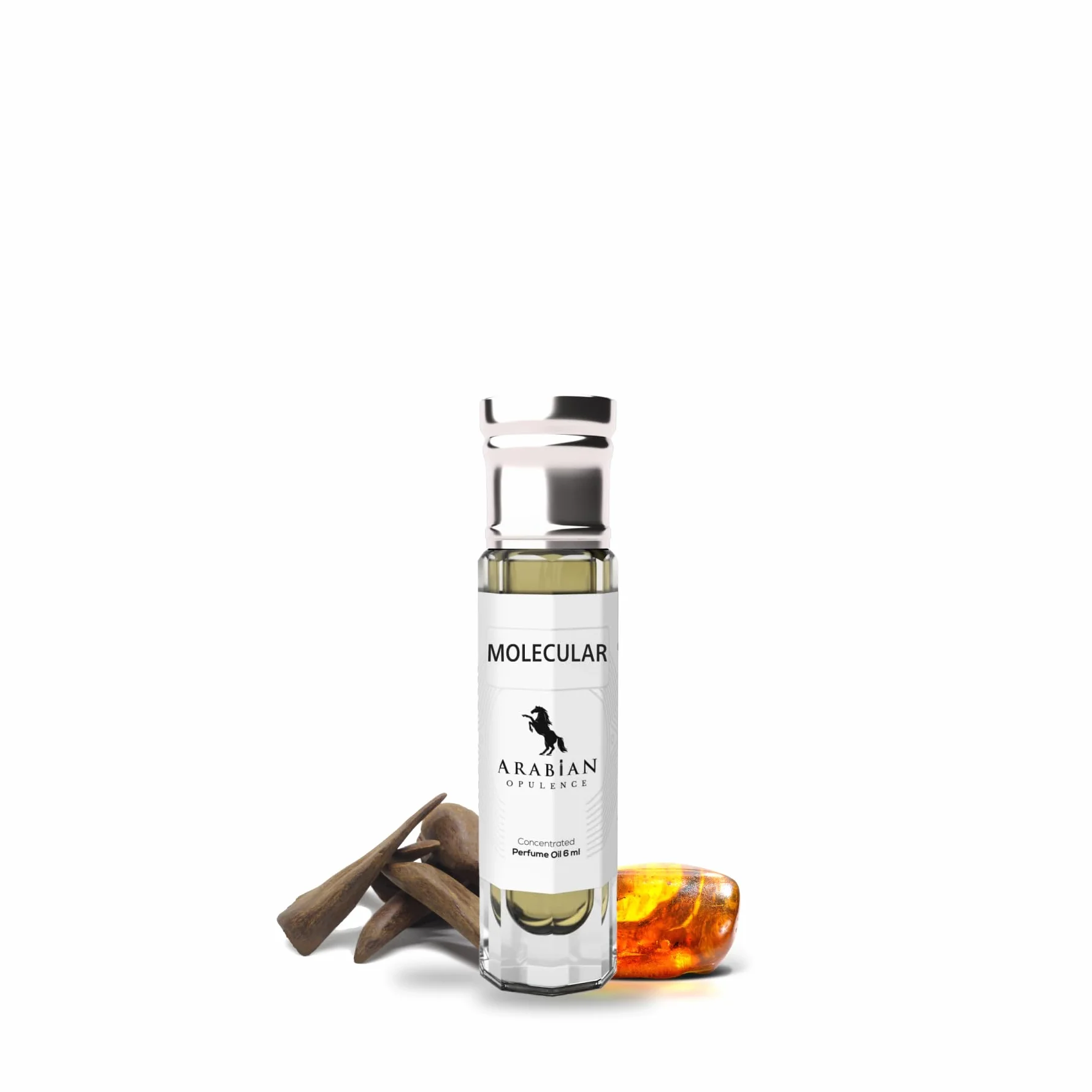 Arabian Opulence FR201 MOLECULAR olejek perfumowany w kulce, skoncentrowany olejek do ciała, 6 ml