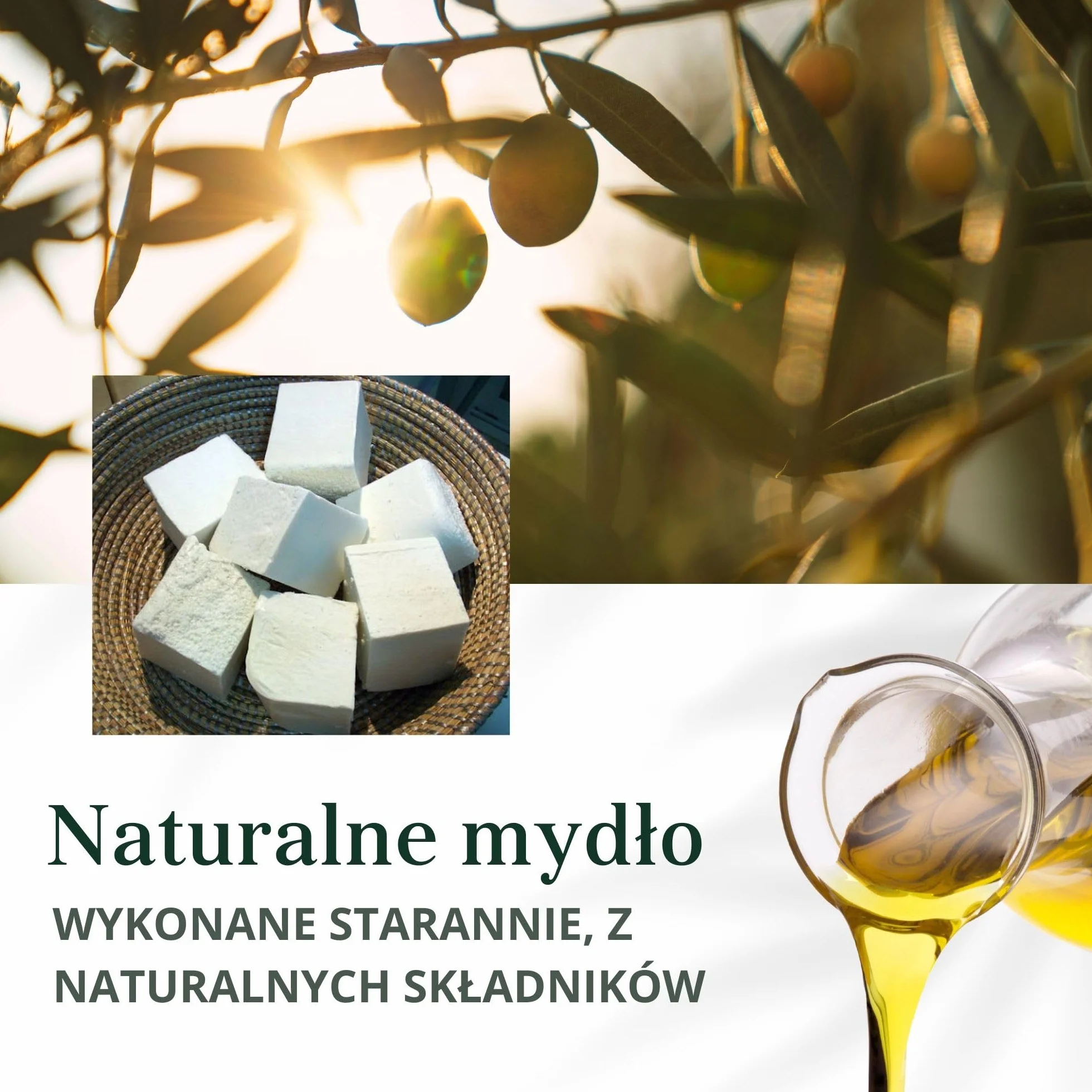 Organiczne Mydło Castile 100% Naturalne 500 ml