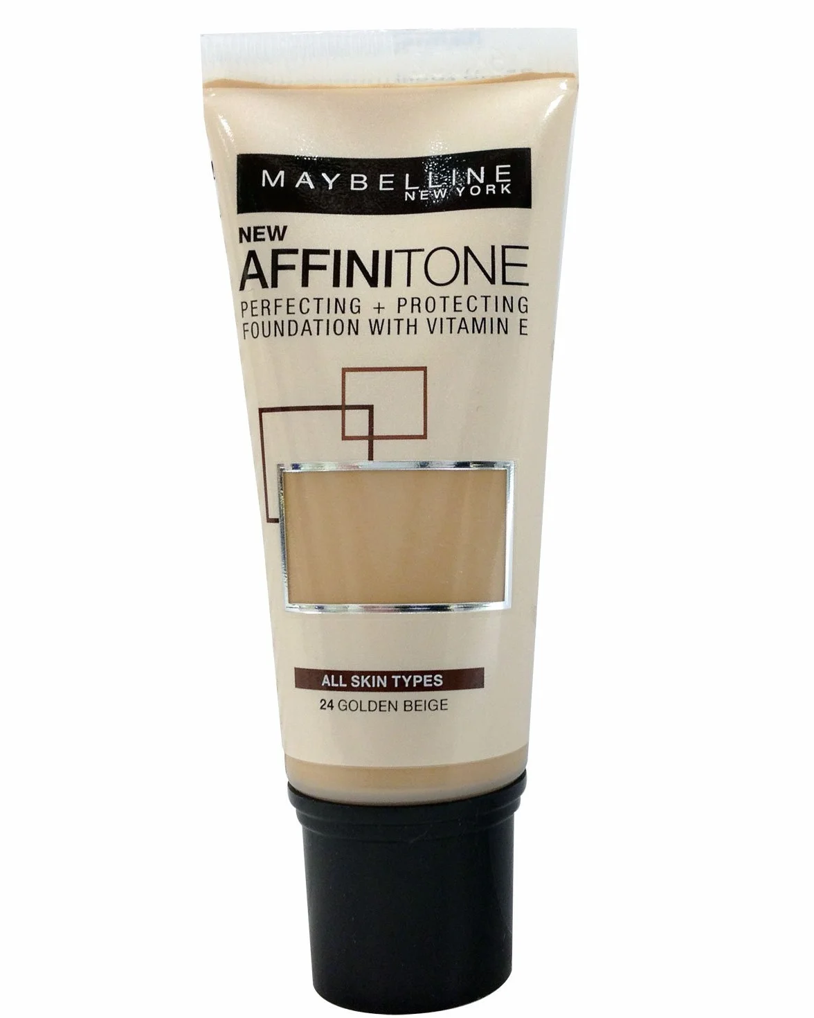 2 x krem Maybelline Affinitone Unifying Foundation 30 ml - 24 złoty beżowy