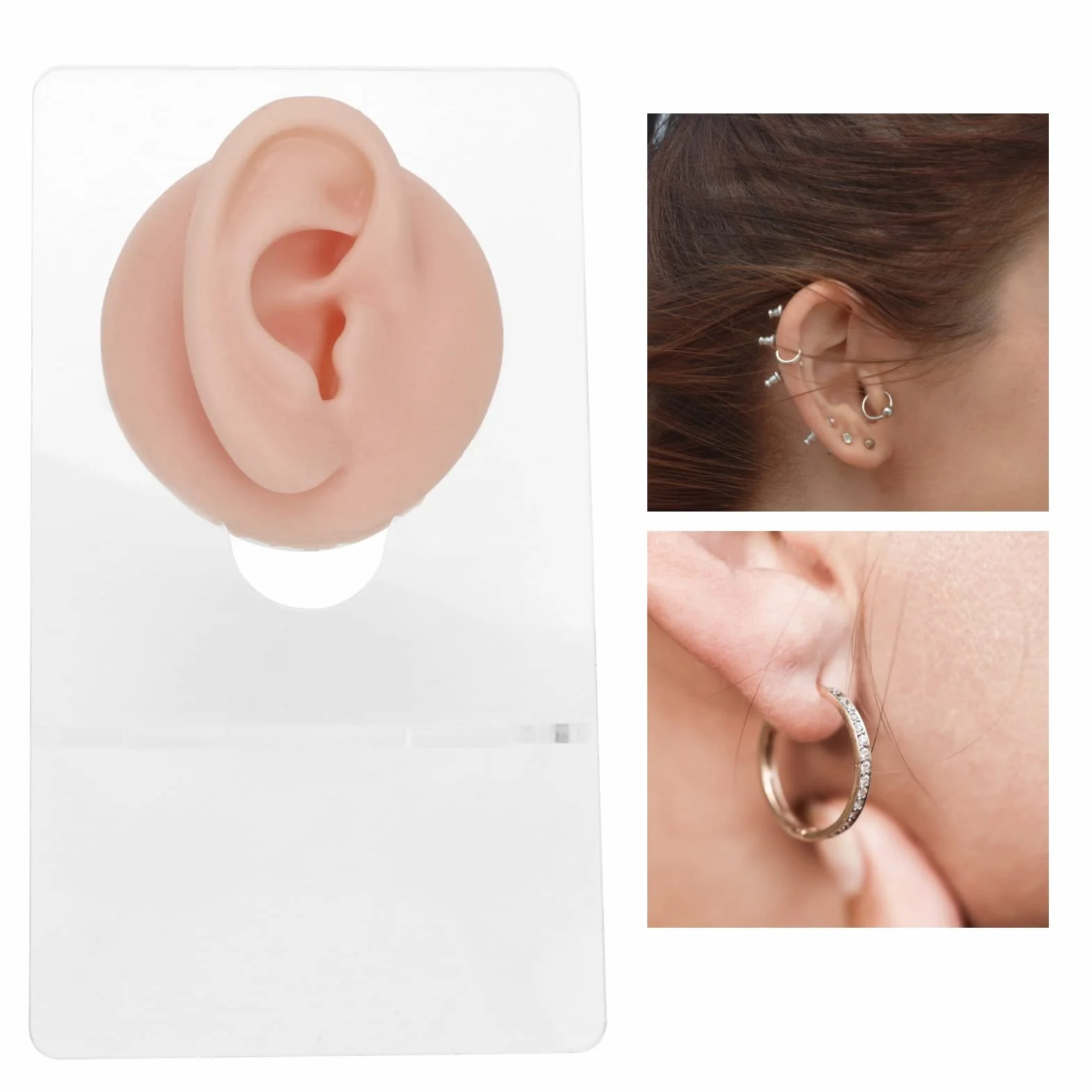 JTLB Silikonowy Model Ciała do Piercingu, Zestaw Symulacji, Narzędzie Dydaktyczne