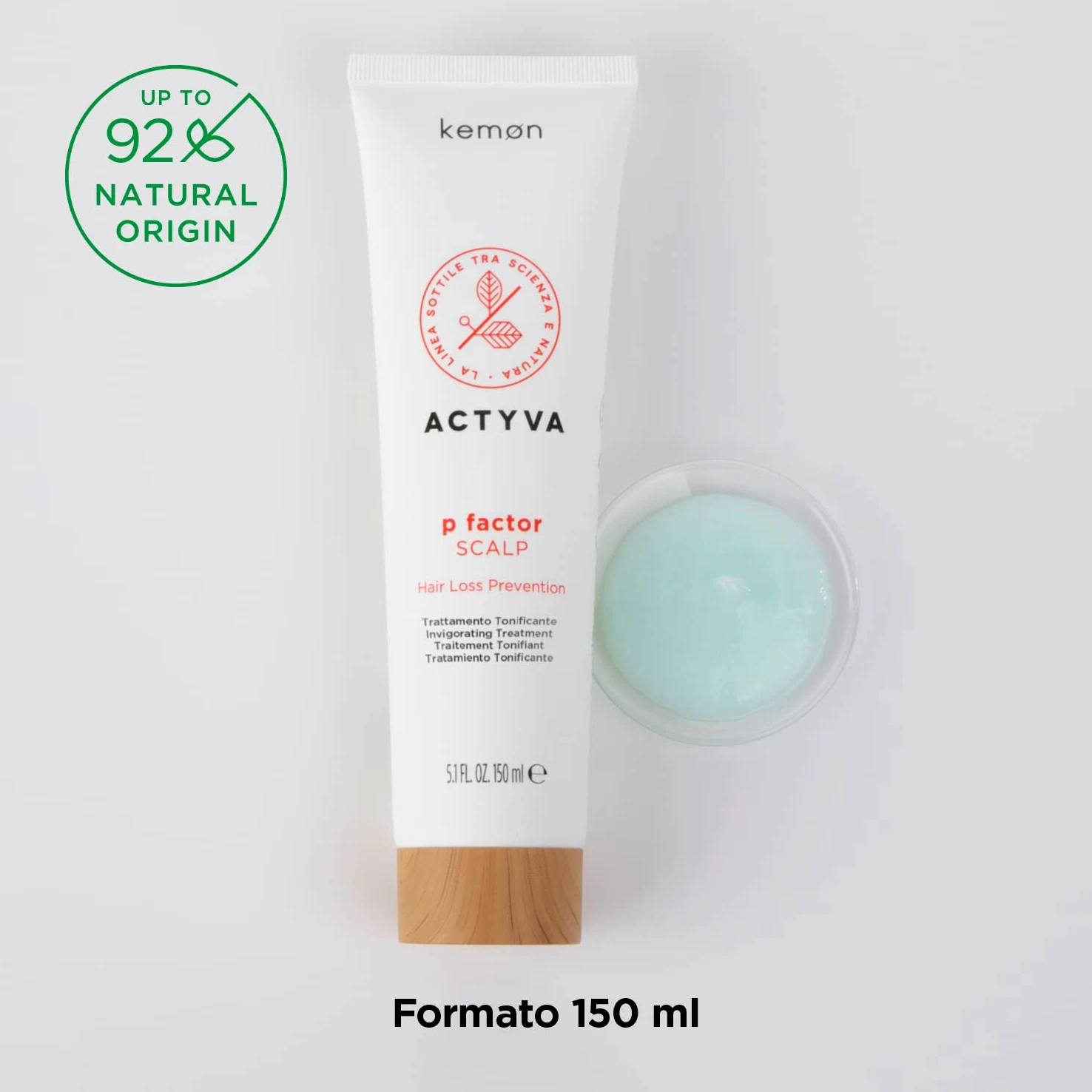 Kemon Actyva P Factor Scalp regenerująca pielęgnacja włosów z olejkiem migdałowym i aloesowym 150 ml