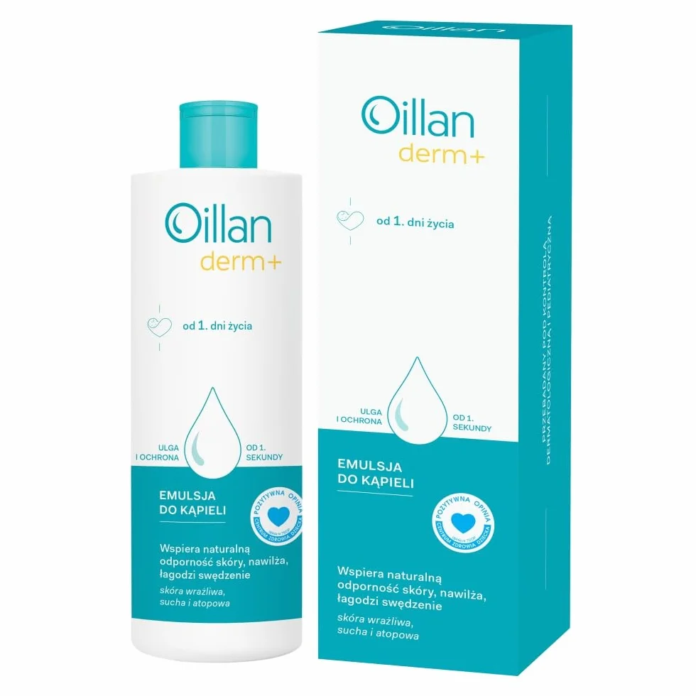 Oillan Derm+ Płyn do Kąpieli, 400 ml