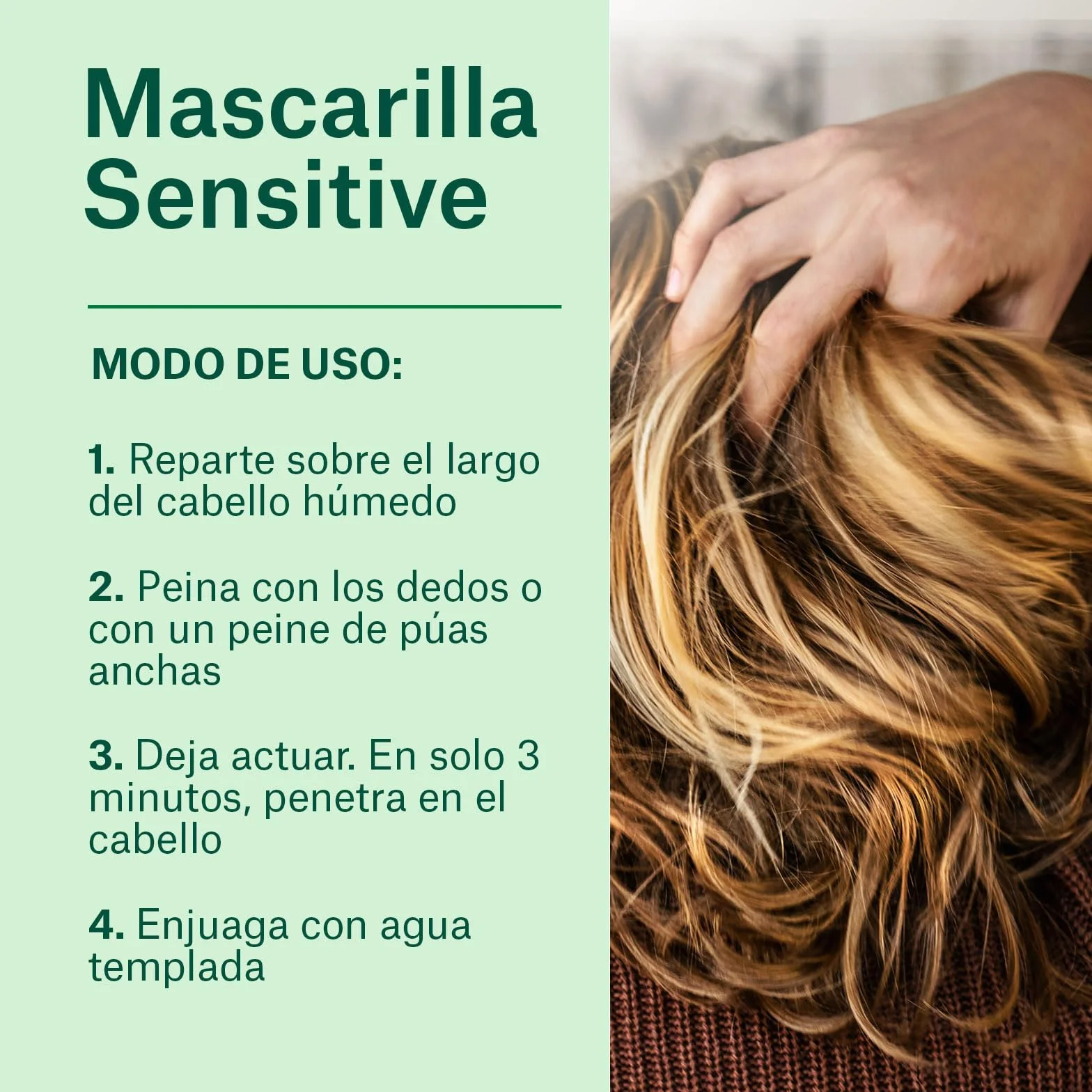 Naturaleza Y Vida, Mascarilla de pelo - 500 ml.