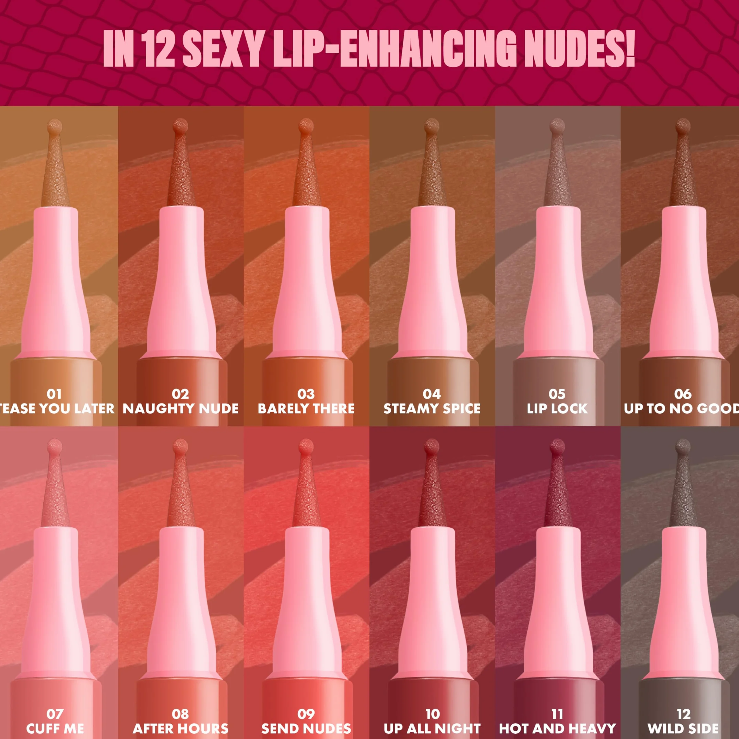NYX Professional Makeup Lip Lingerie Lip Liner Stain Seamless All Day Stain Waterproof Up to no good
