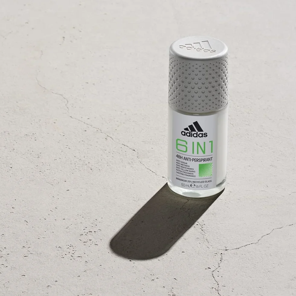 adidas 6 in 1 antyperspirant w kulce dla mężczyzn, 50 ml