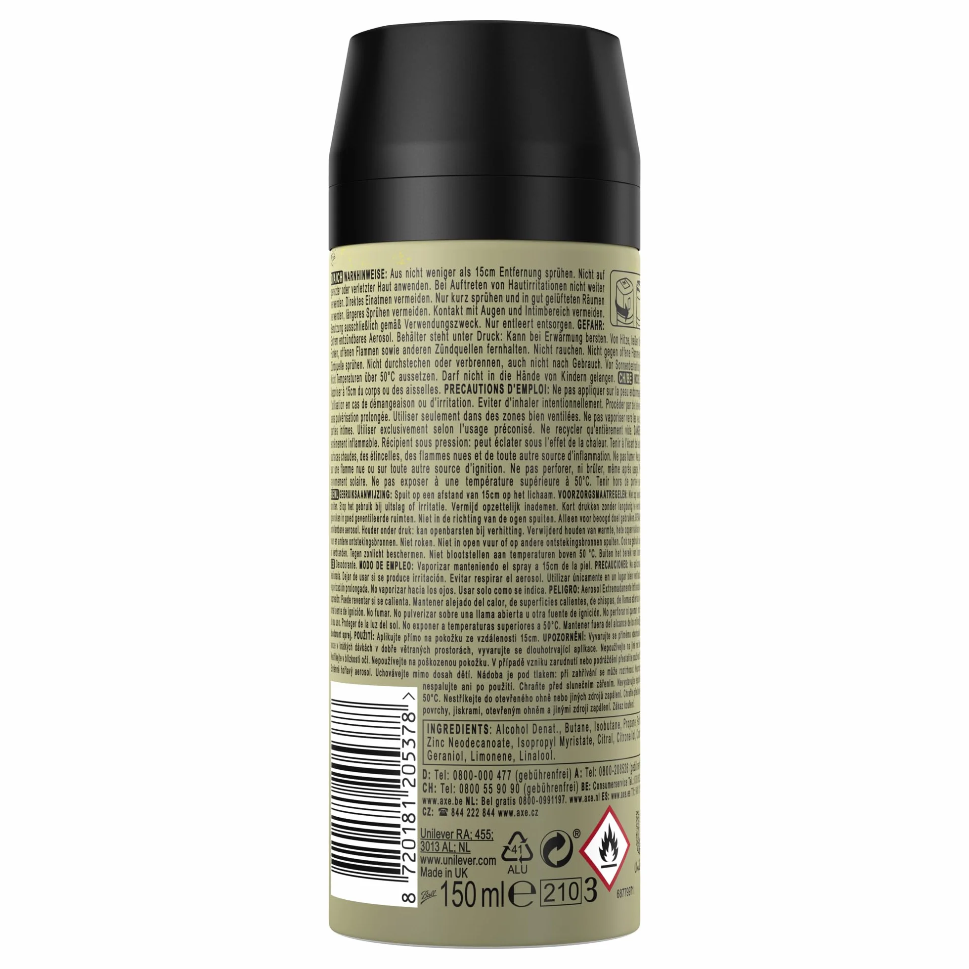 Axe Magnum Gold Caramel Billionaire Limited Edition Dezodorant, 150 ml