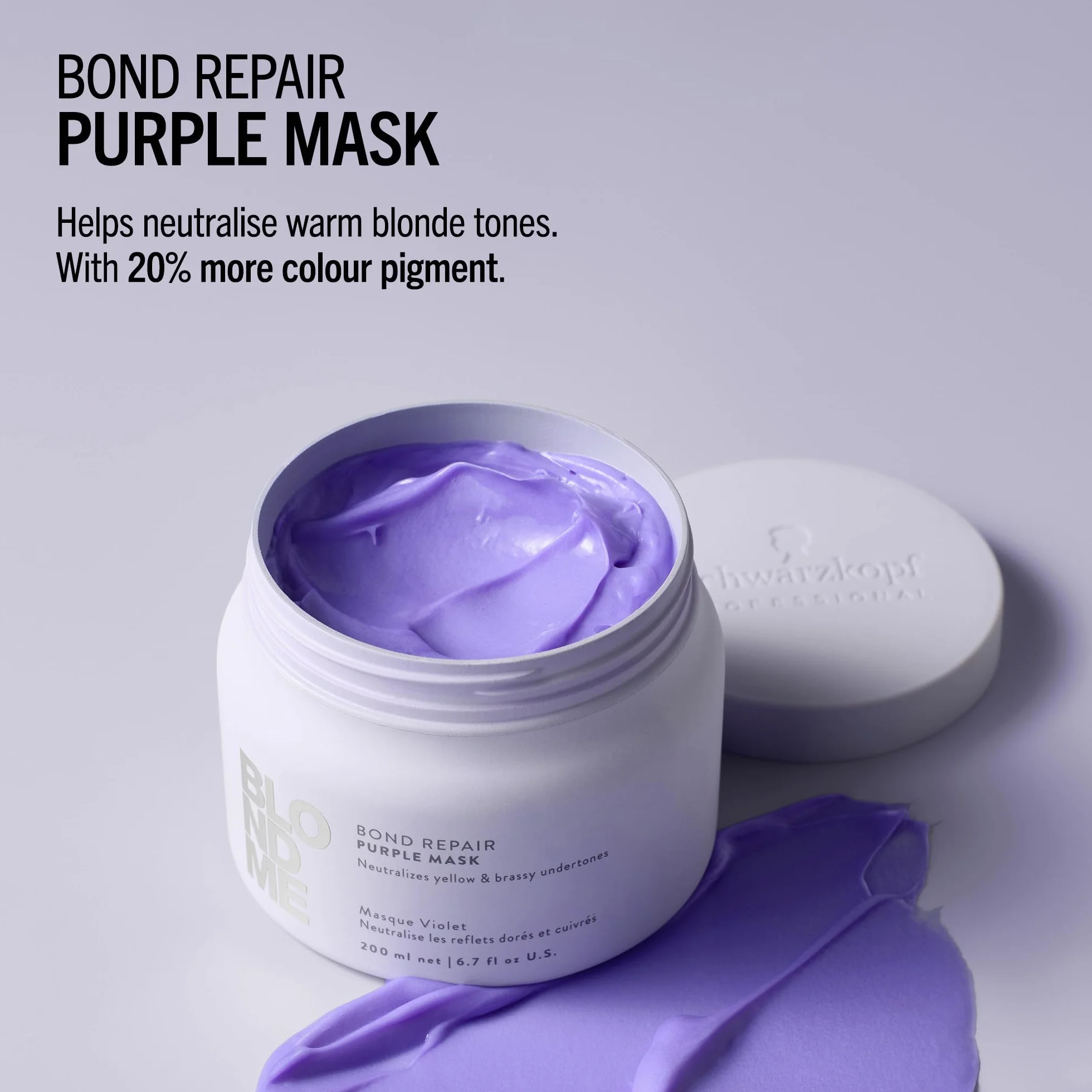 Schwarzkopf Professional BlondMe Bond Repair Purple Mask