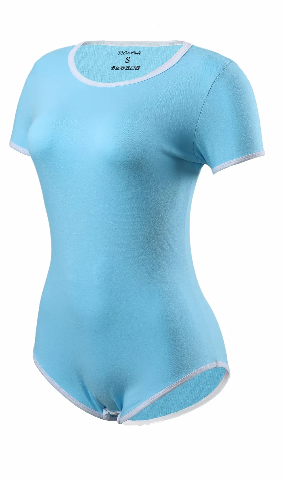CutiePlusU Spódnica Kobiety Body In Cotone Con Bottoni