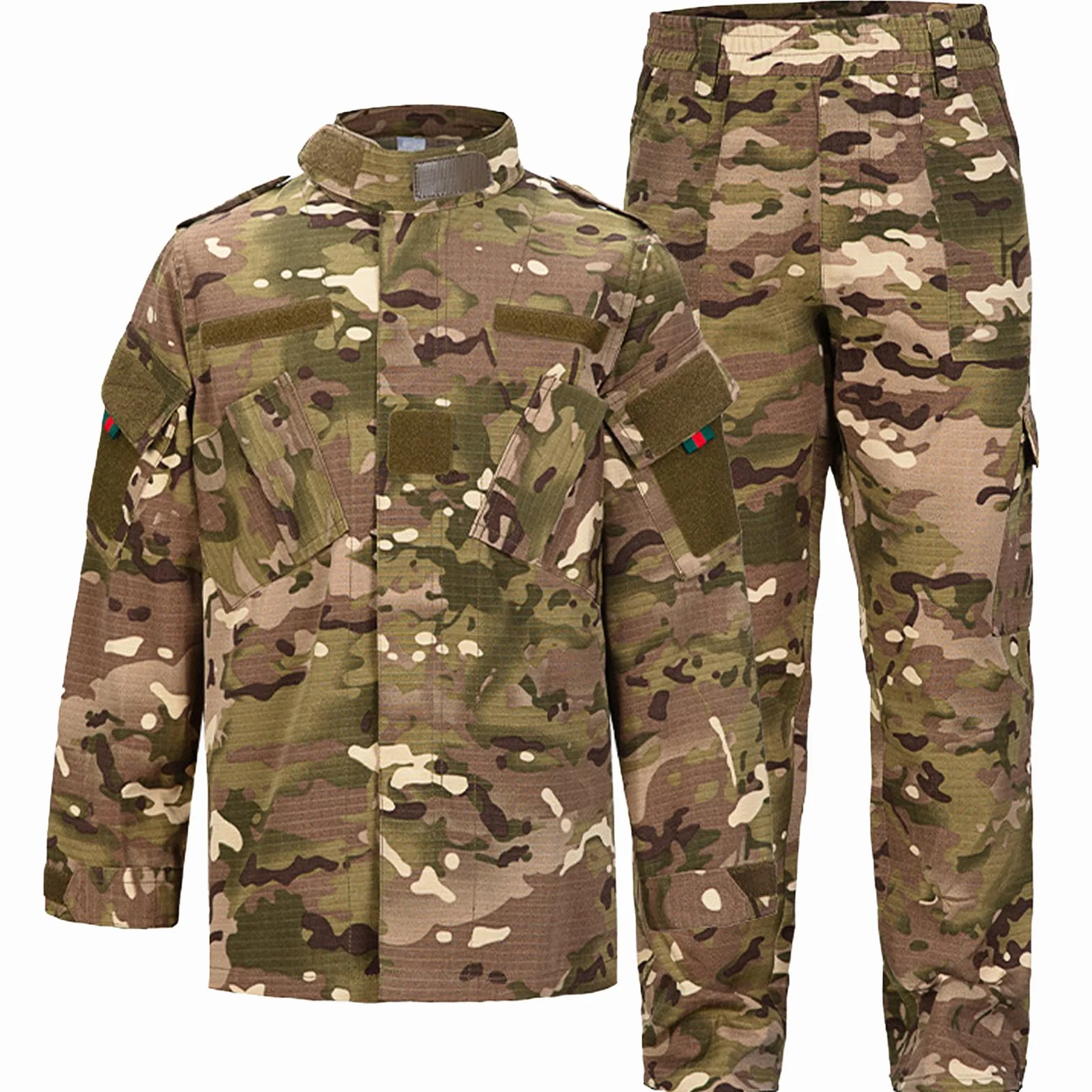 Dziecięca odzież taktyczna na zewnątrz, zestaw t-shirtów i spodni, Airsoft, wojskowy, kamuflaż, wiosna, lato, jesień, wędrówki, polowanie, kemping, walka dla chłopców i dziewczynek