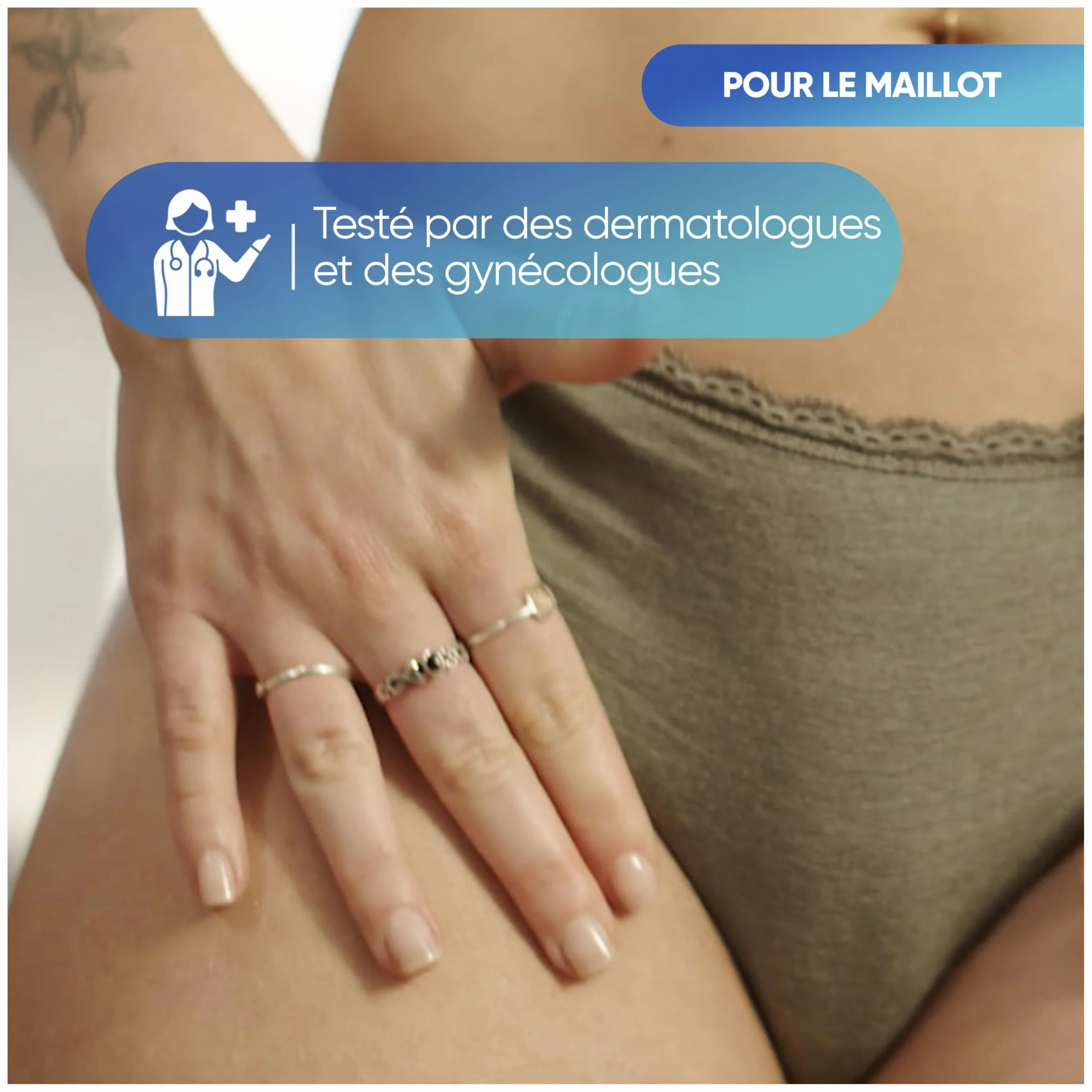 Gillette Venus brzytwa do skóry i włosów łonowych, 1 uchwyt + 1 żyletka