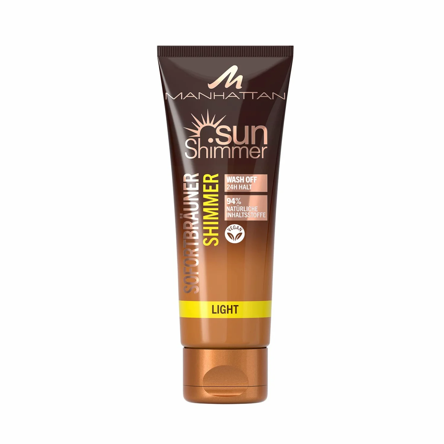 Manhattan Sunshimmer Błyskawiczna opalenizna z połyskiem 125 ml
