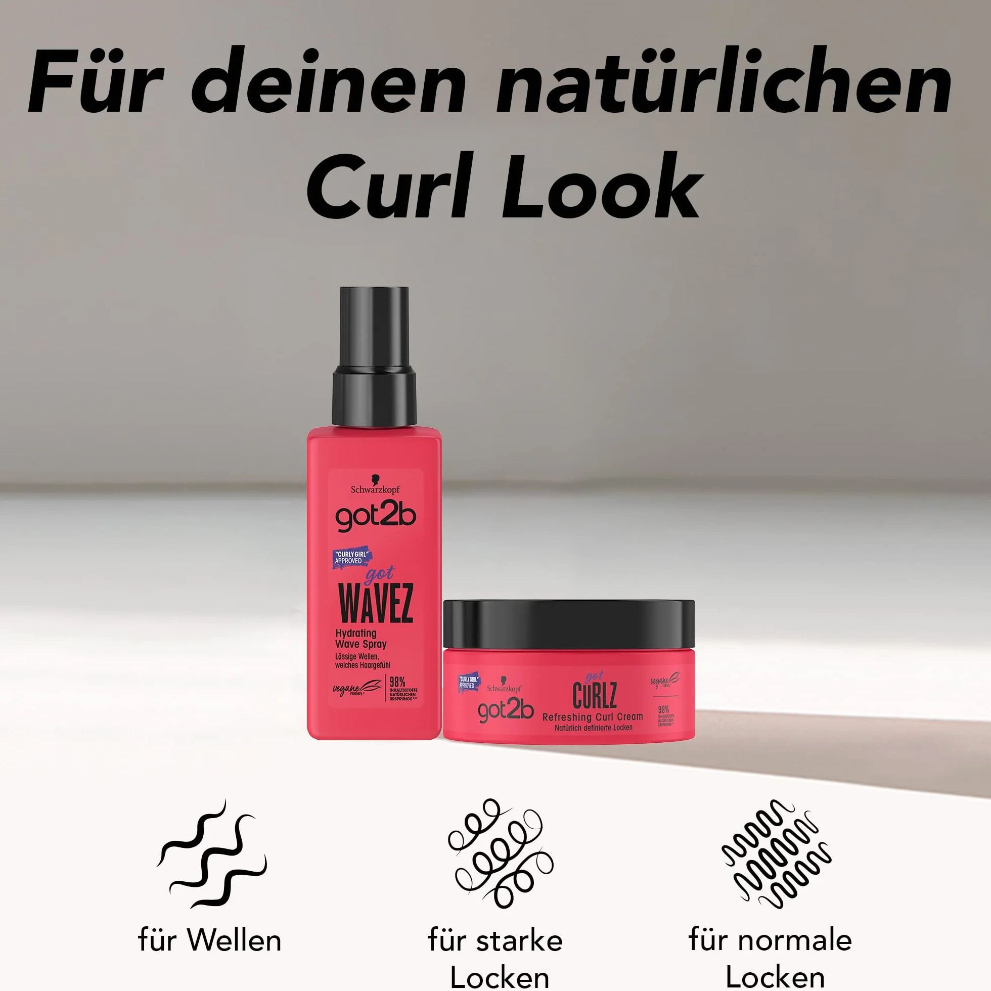 Got2B Gotcurlz Krem do Włosów, 200 ml