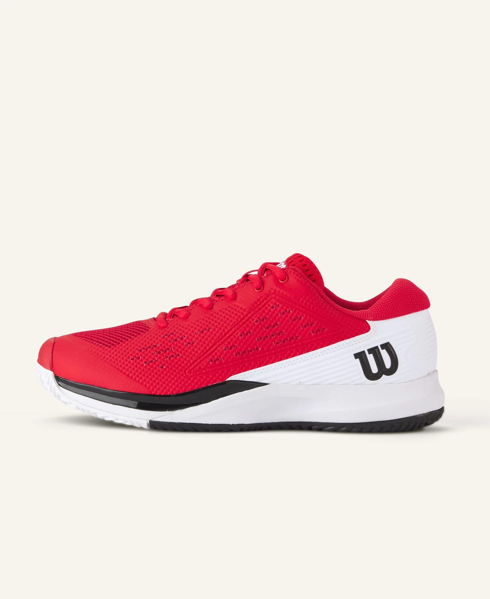 Wilson Męskie buty tenisowe Rush PRO ACE, podczerwień/białe/czarne, 42 EU, Podczerwień, biały, czarny, 9 UK