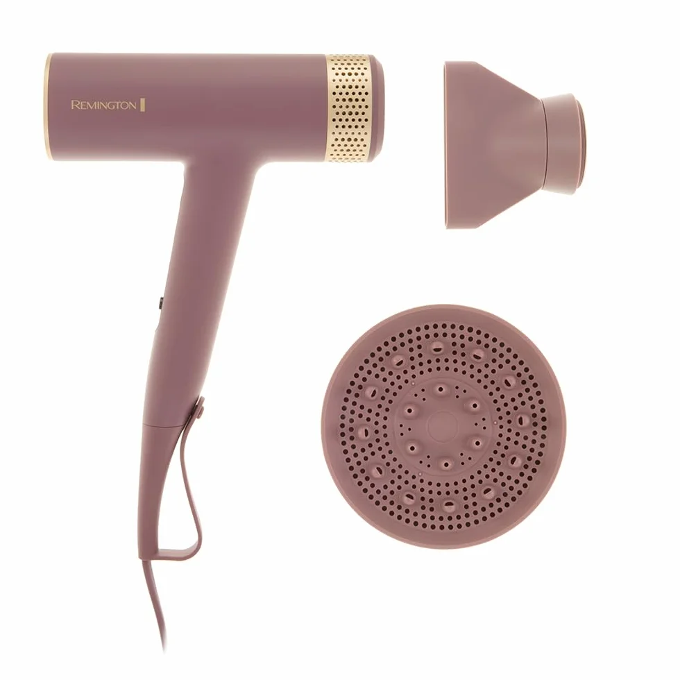 Remington AIRvive Cyfrowa suszarka do włosów BLDC 240 km/h 12 regulacji dyfuzor koncentrator EC8930