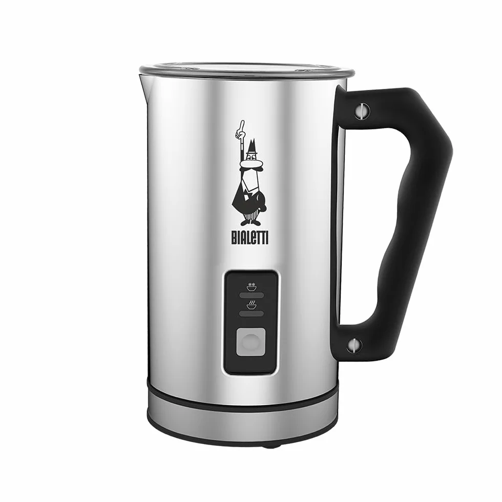 Bialetti Spieniacz do Mleka, Srebrny/Czarny, 1 L