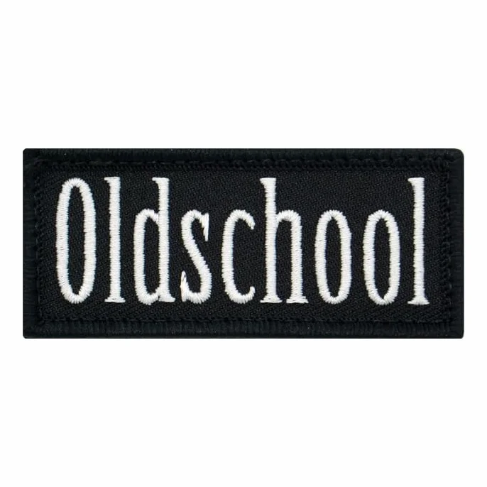 Café Viereck ® Zabawna naszywka Bundeswehry, haftowana na rzep – 7,5 x 3 cm – Oldschool