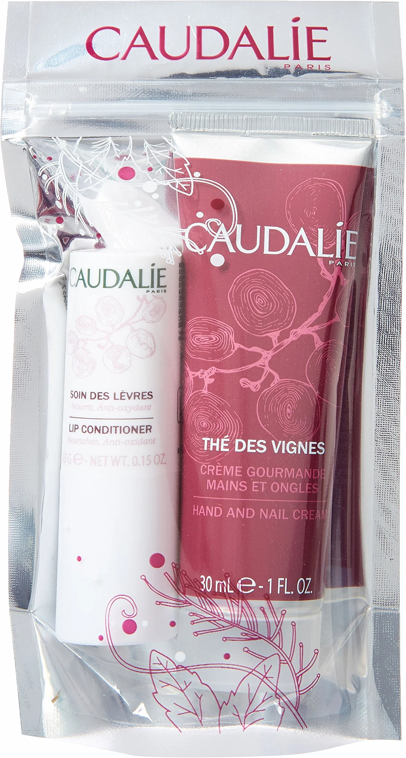 Caudalie Thé Des Vignes Hand & Nail Cream 5 ml - Zestaw 2 szt