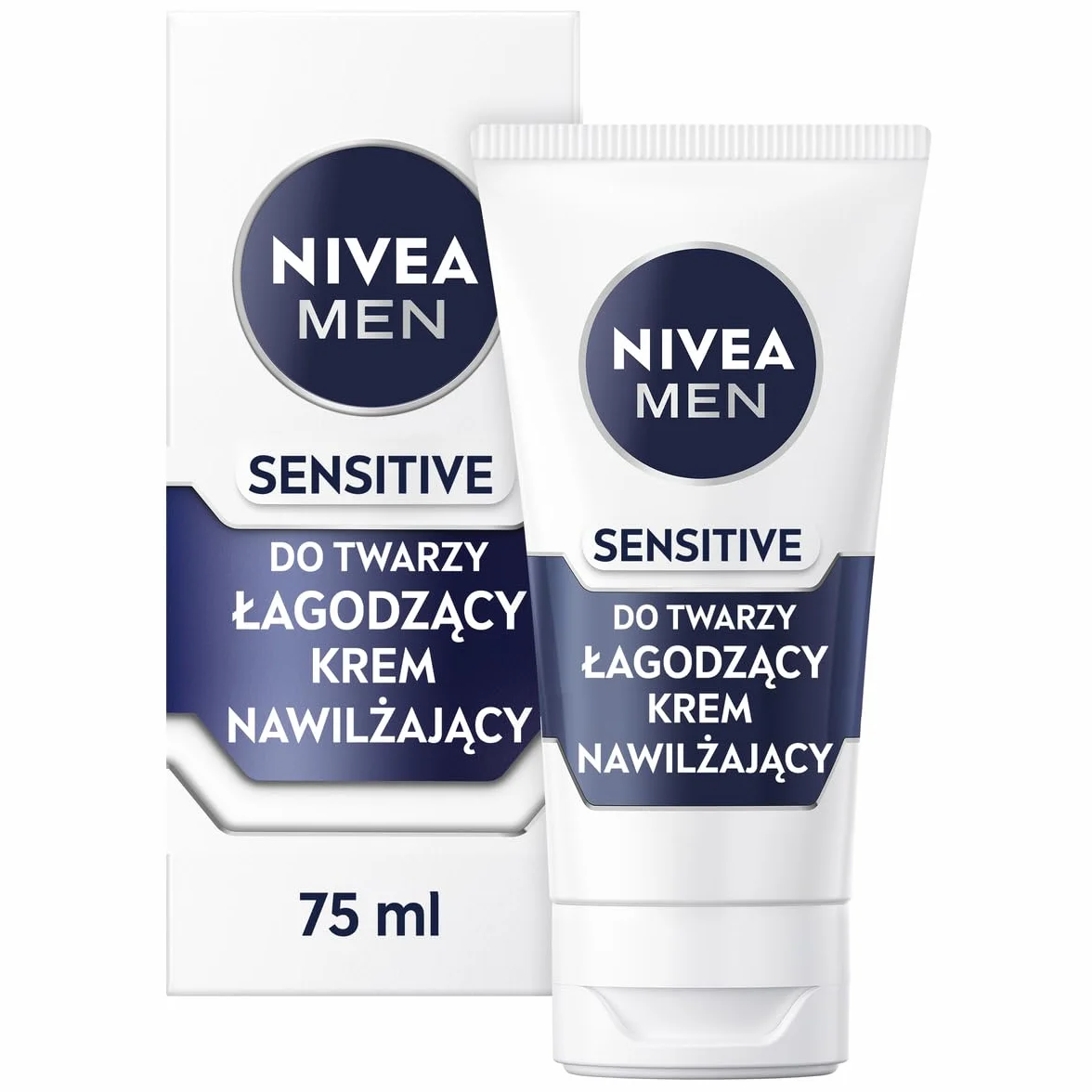 NIVEA MEN Sensitive krem nawilżający do twarzy męski – skóra wrażliwa, pantenol, witamina E – 50 ml