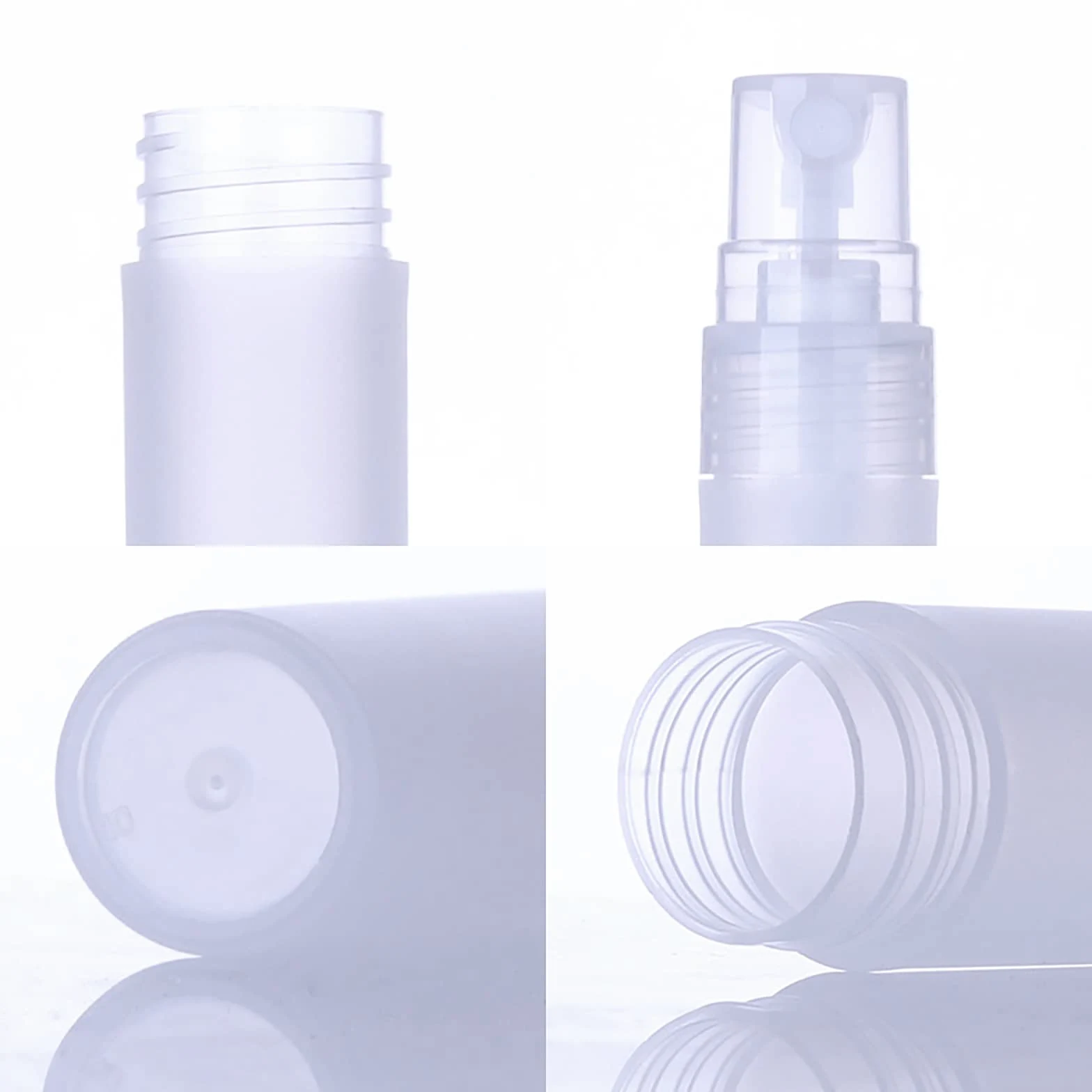 10 ml butelka podróżna z rozpylaczem do wielokrotnego napełniania matowa smukła kieszeń na rozpylacz do ciała mini drobna mgiełka butelka rozpylacza pusta pompa płynu butelka z rozpylaczem do