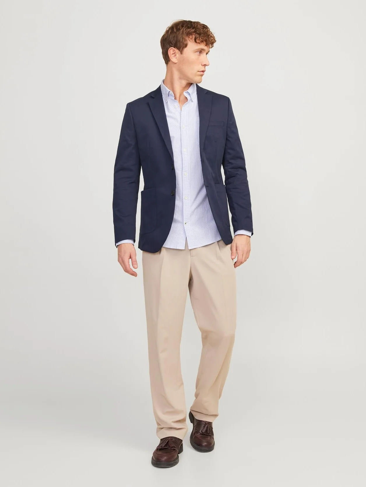 JACK & JONES JPRAUSTIN Blazer, Night Sky/Fit: slim fit, 52