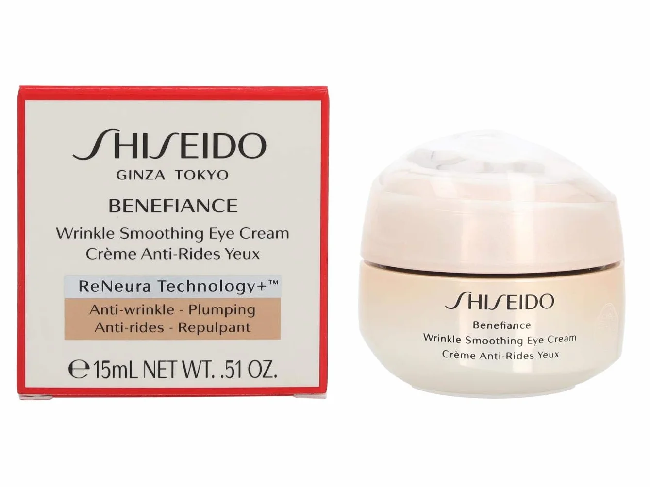Shiseido Benefiance Wrinkle Smoothing Krem pod Oczy - 15 ml