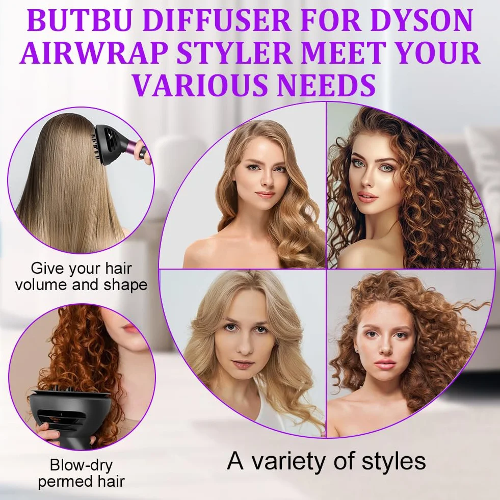 Dyfuzor do Dyson Airwrap Styler HS08 HS05 HS01 czarny