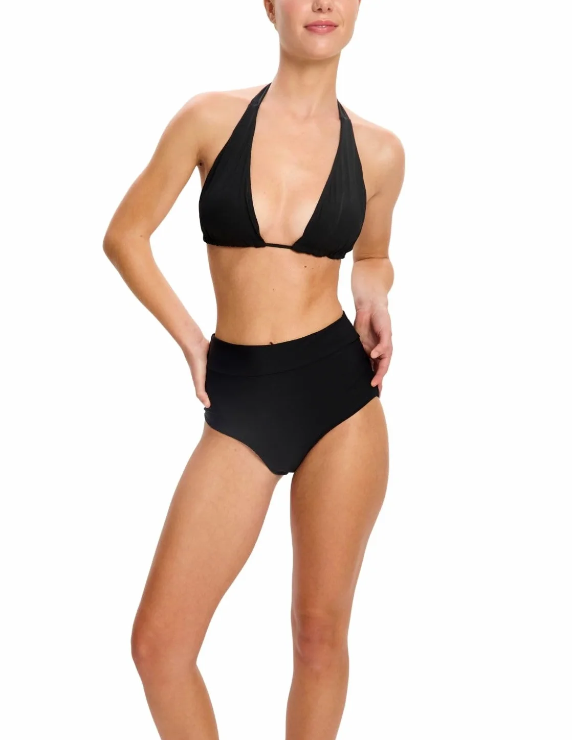 Modibodi Damski strój kąpielowy z wysokim stanem niższe bikini absorpcja światła 20 ml szczelny okres pływania krótki strój kąpielowy bikini luźny krój