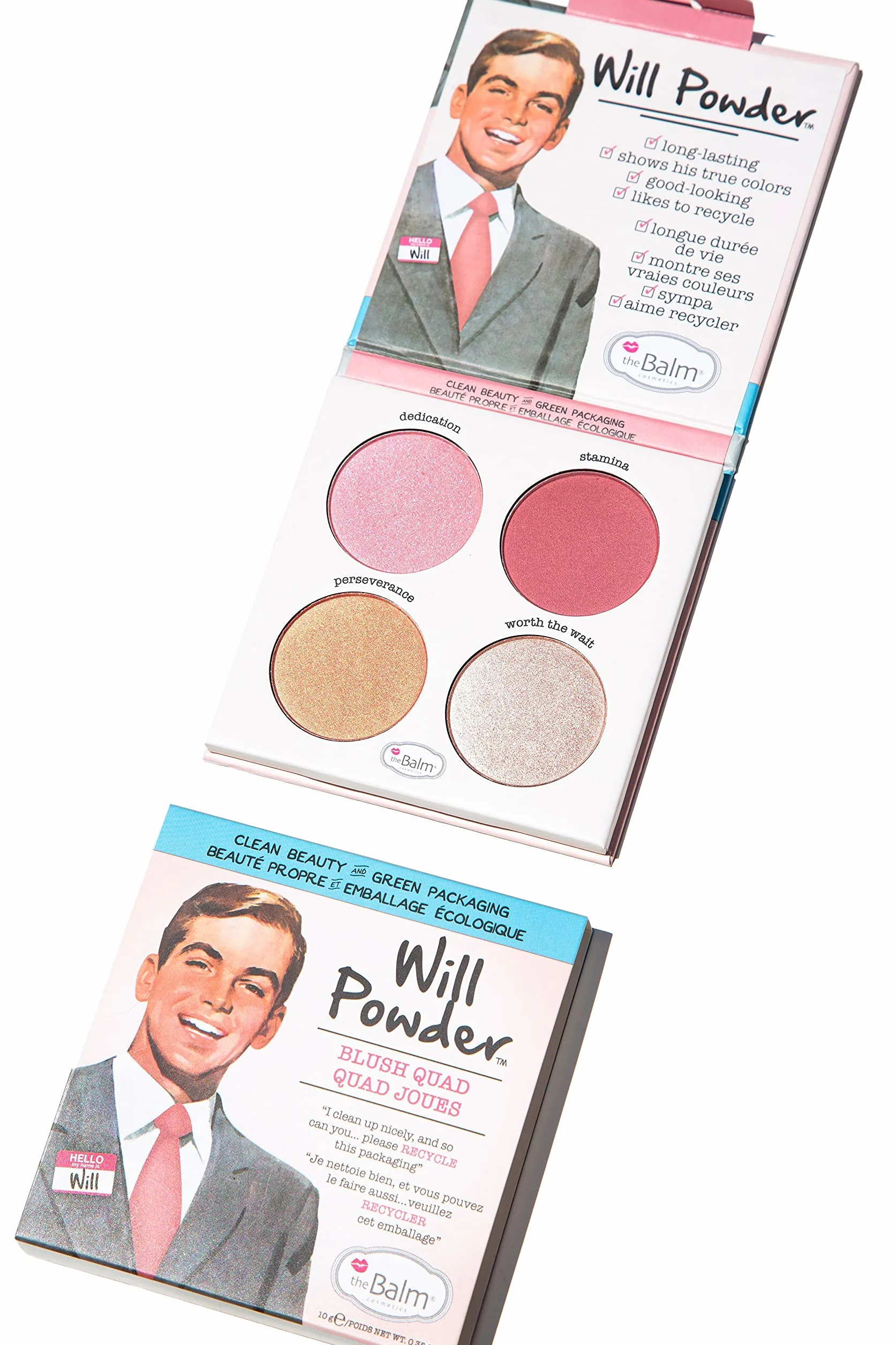 The Balm Will Powder Blush Quad 30 g