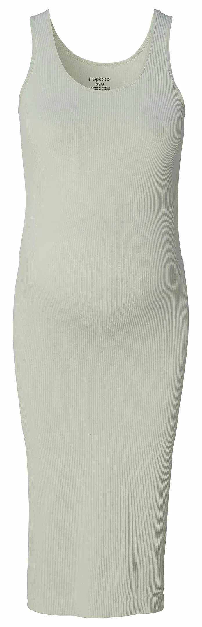 Noemi bezszwowa sukienka żebrowana damska, Pigeon N142, XL-XXL