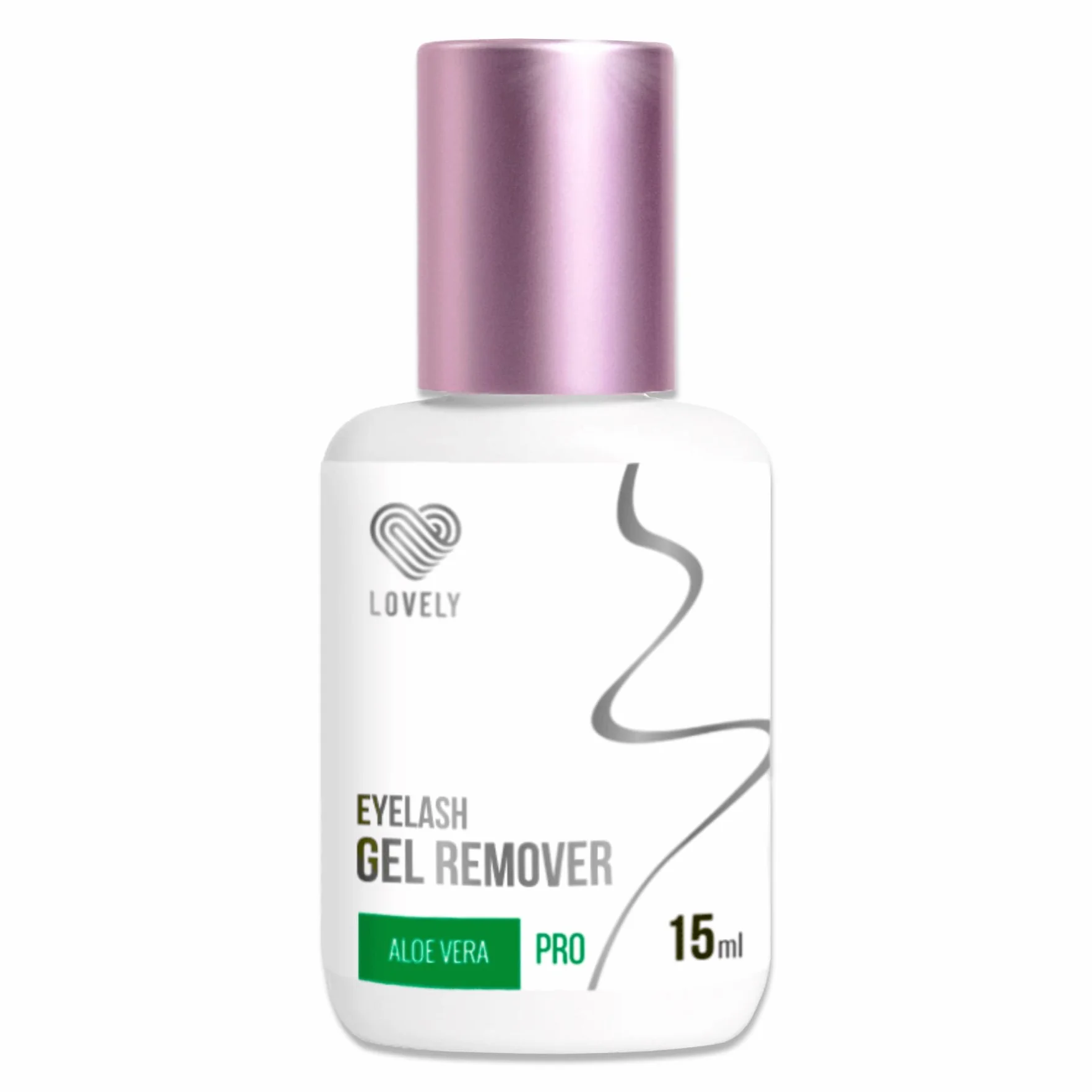 Remover Gel Eyelashes | Lash Extension Remover | Eyelash Extension | LOVELY (15ml), Fragrance:Aloe