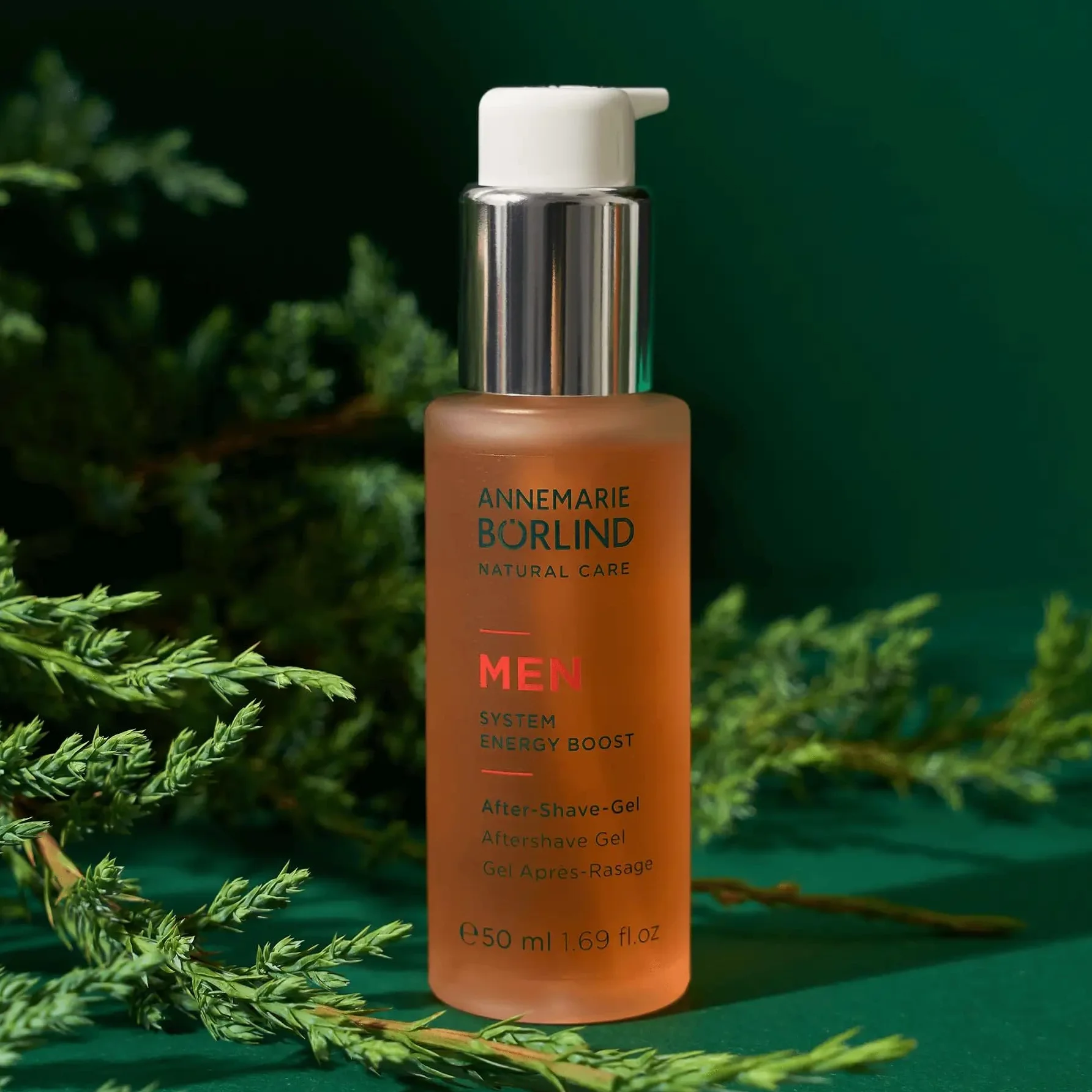 ANNEMARIE BÖRLIND MEN SYSTEM ENERGY BOOST żel po goleniu (50 ml) – pielęgnuje i uspokaja skórę zestresowaną po goleniu, do wszystkich rodzajów skóry