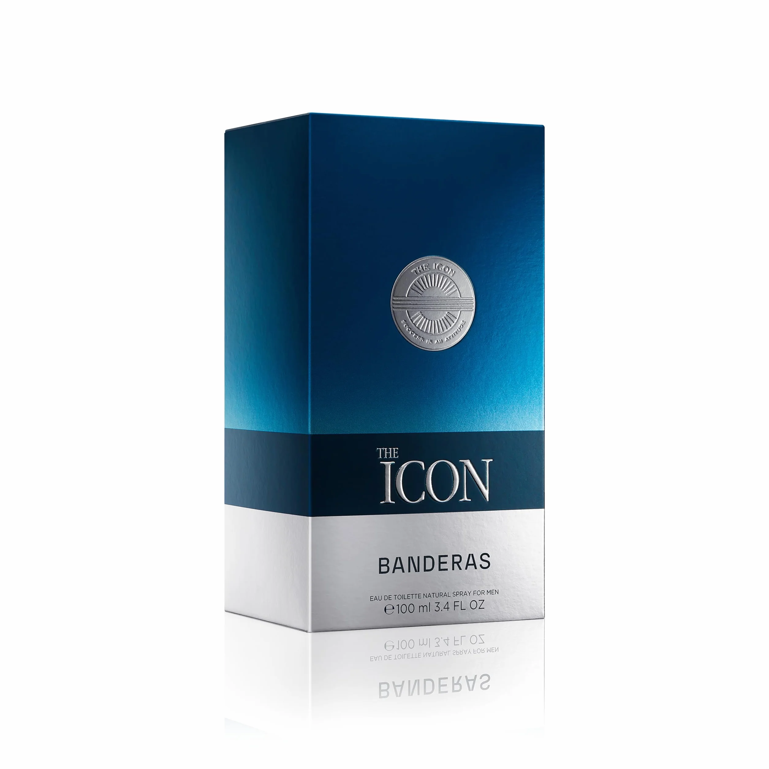 Antonio Banderas Perfumes - The Icon - Eau de Toilette Spray dla mężczyzn, bursztynowy zapach - 100 ml