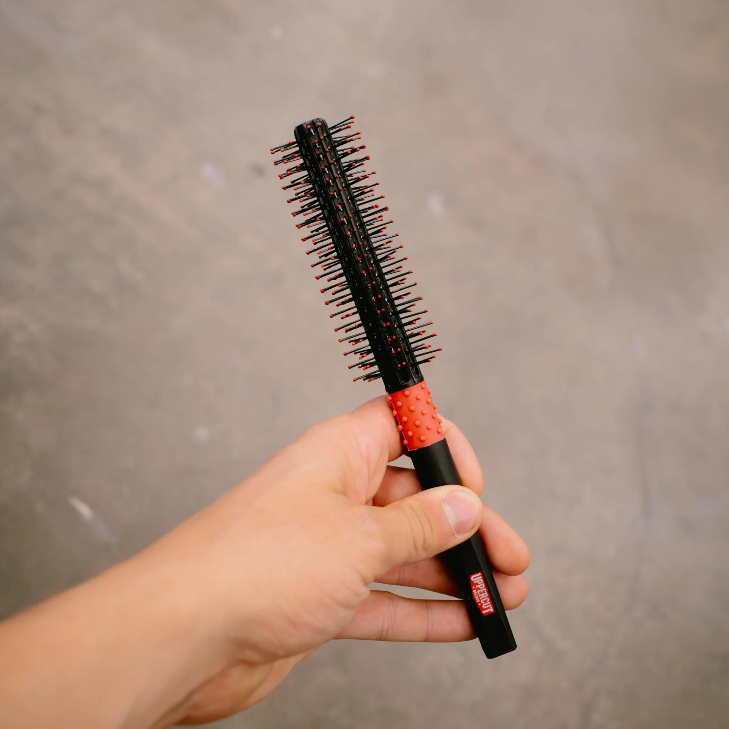 Uppercut Deluxe Quiff Roller For Hair Styling, Volumising Mens Styling Hair Brush to Lift the Hair with Spaced Ball Tipped Bristles to Prevent Pulling