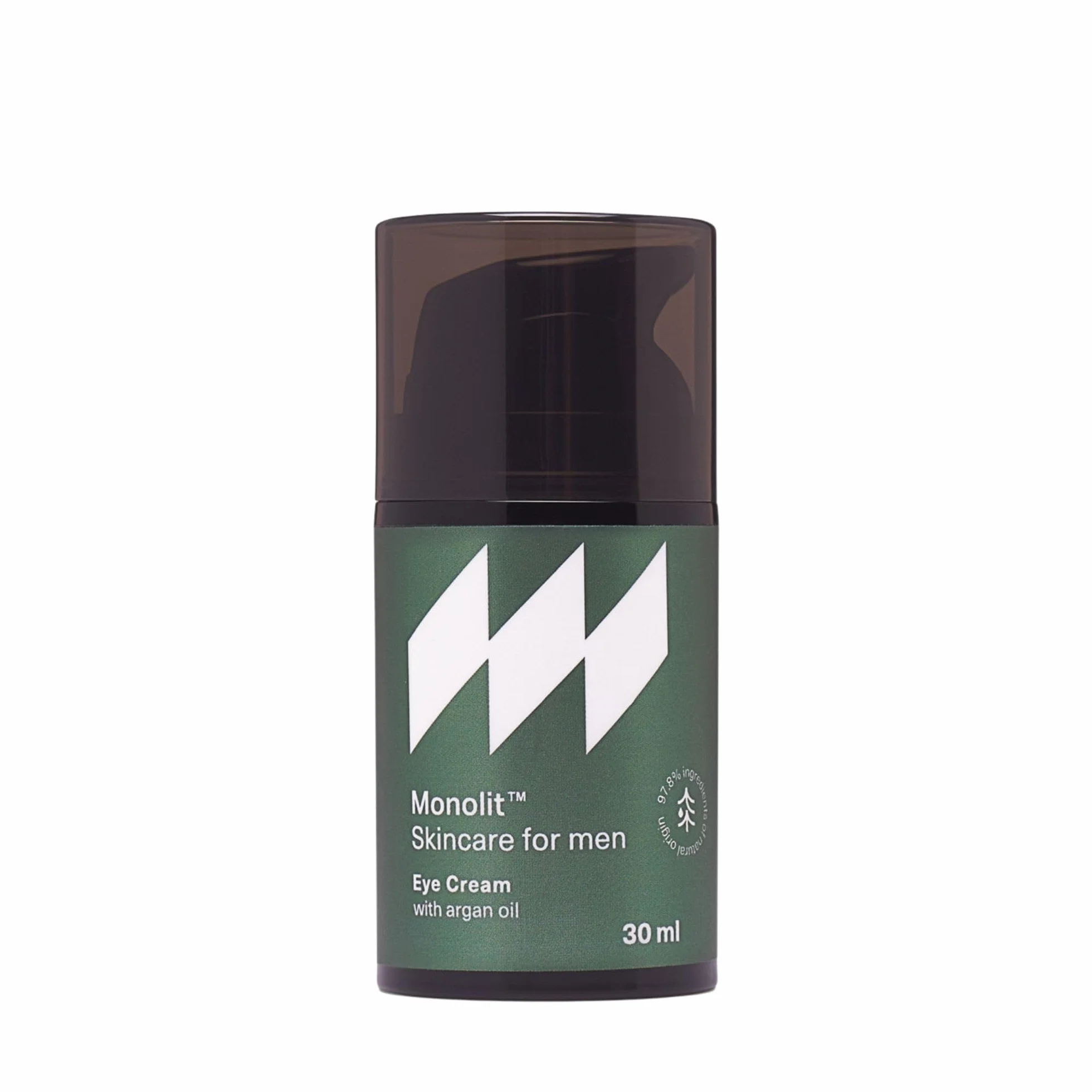 Monolit Krem pod Oczy z Olejkiem Arganowym dla Mężczyzn, Przeciwzmarszczkowy, Nawilżający, 30ml