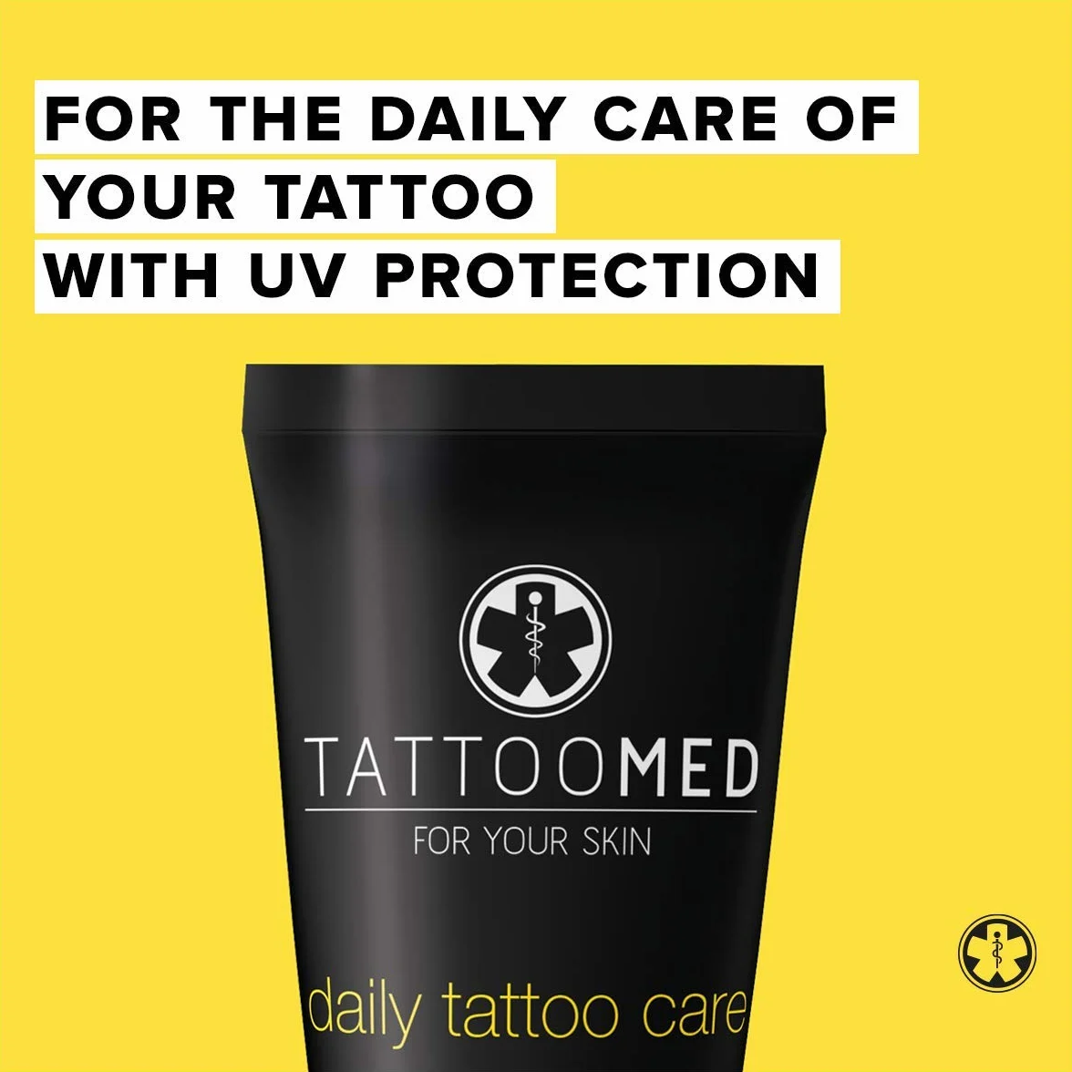TattooMed Krem do pielęgnacji tatuażu dla wytatuowanej skóry, krem Daily Tattoo Care, 1 opakowanie (1 x 100 ml)