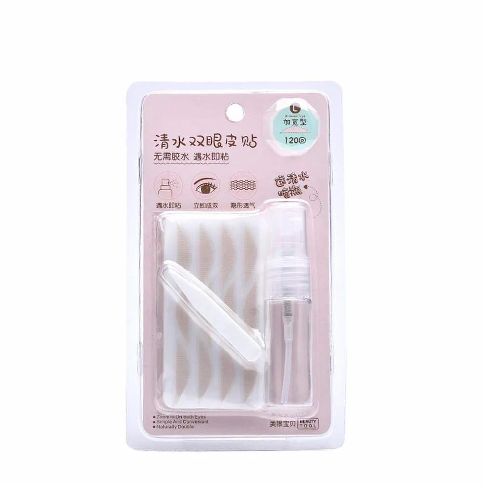 Wodoodporne Naklejki do Powiek Double Eyelid Tape, Invisible Lift Strips, 120 szt